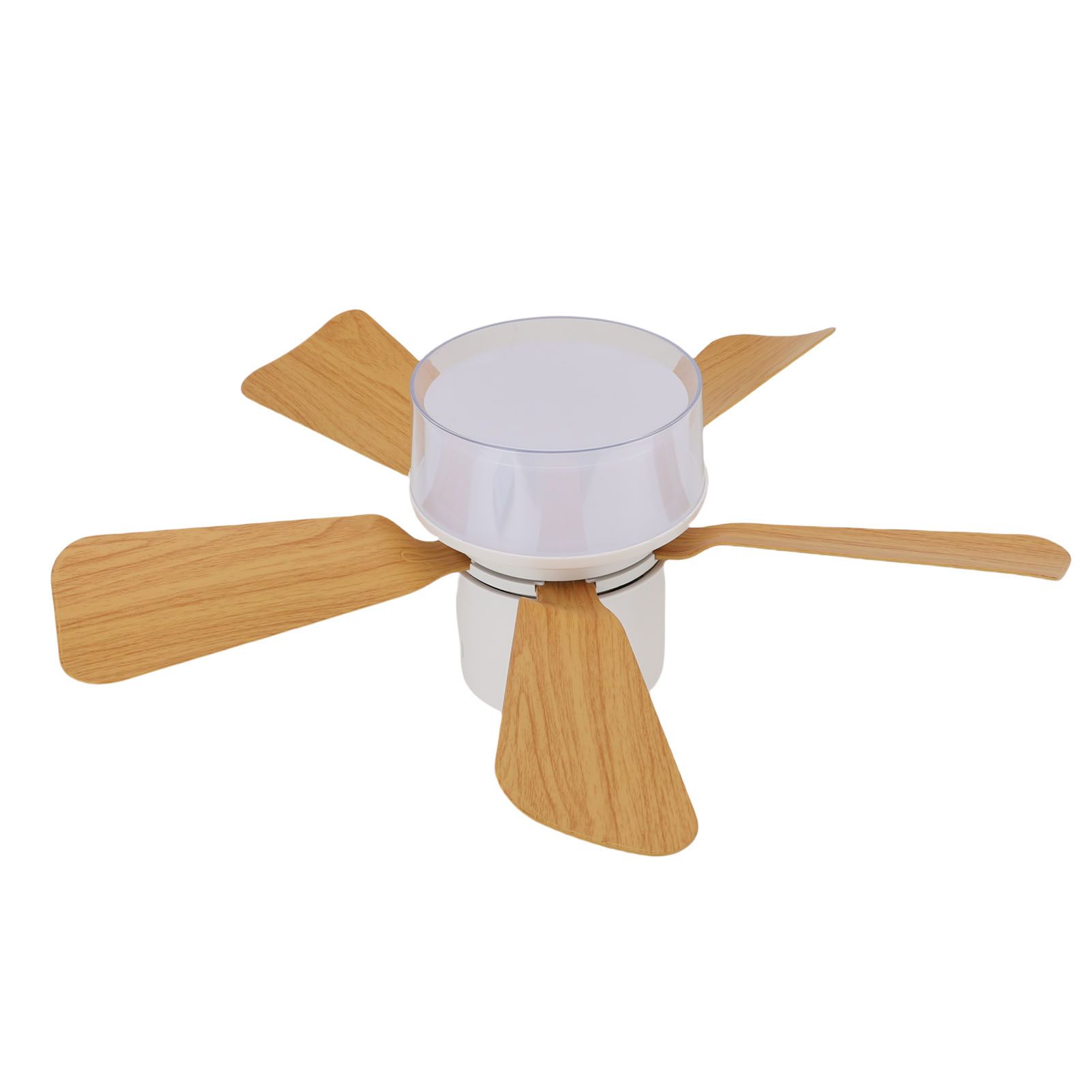 Socket Ceiling Fan Light with Remote Dimmable Small Ceiling Fan 3 Colors Easy view 9