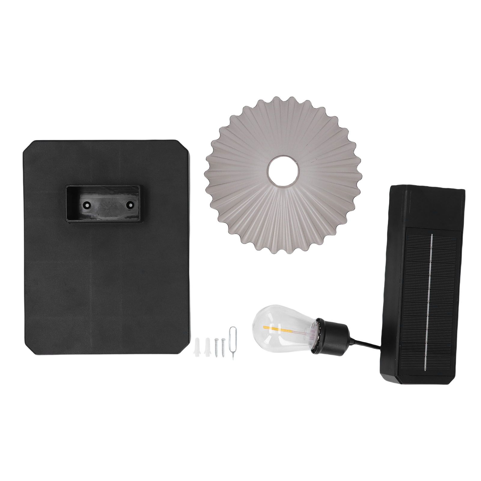 Solar Wall Light Outdoor Wall Light Cordless LED Decorative Lamp for Porch view 3