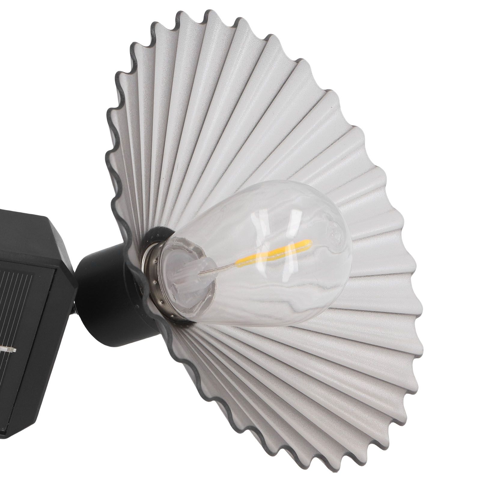 Solar Wall Light Outdoor Wall Light Cordless LED Decorative Lamp for Porch view 5