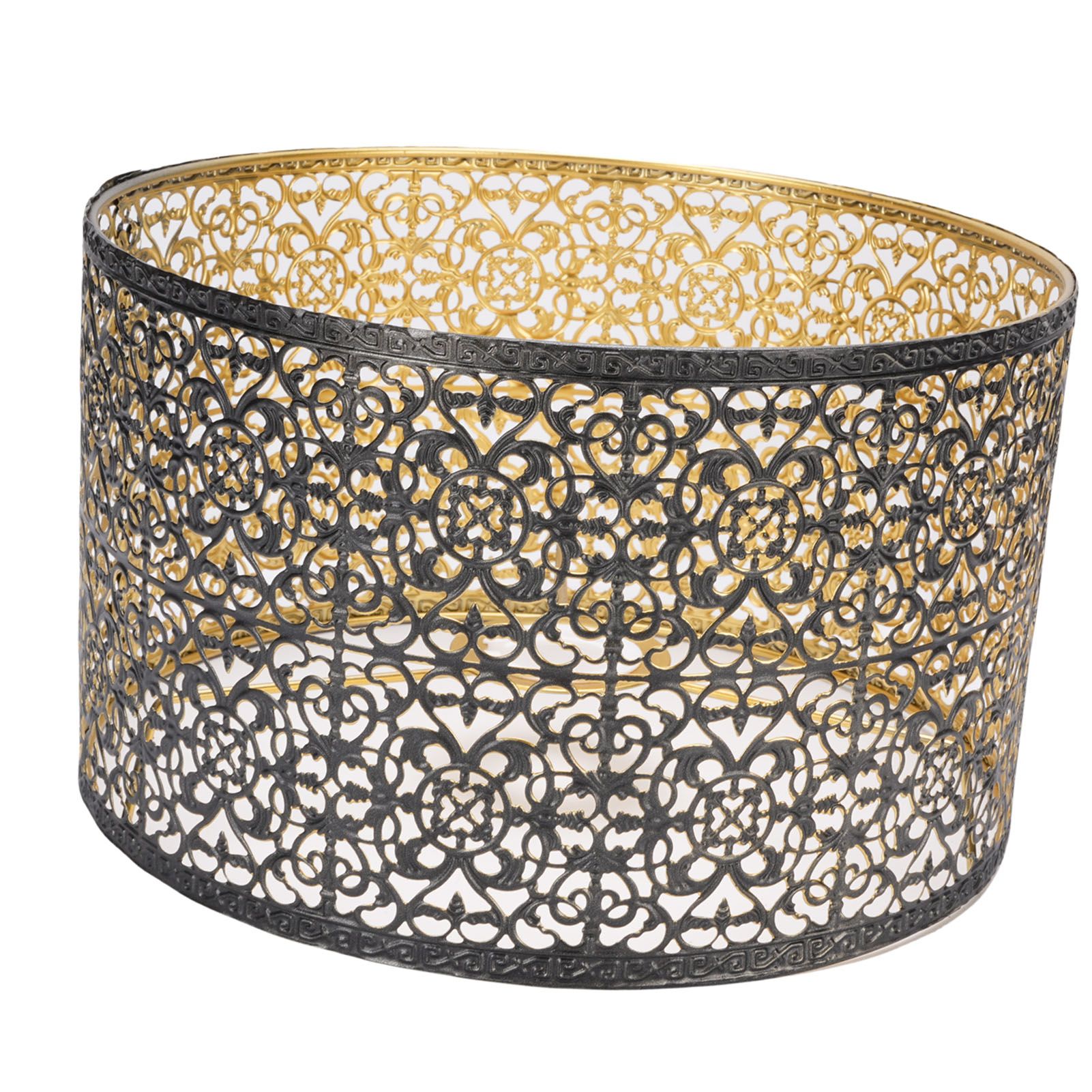 Metal Lampshade E14 E27 Iron Hollow Out Modern Decorative Cylinder Lamp Shade view 12