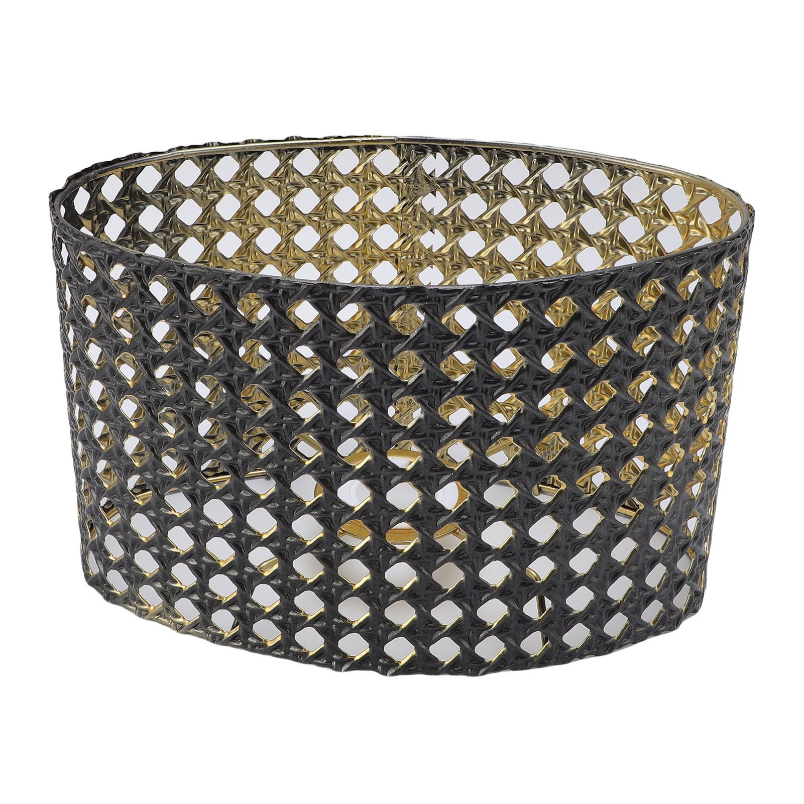Lamp Shade Oval Shaped Metal Decorative Hollow Out Lampshade for E27 E14 Table