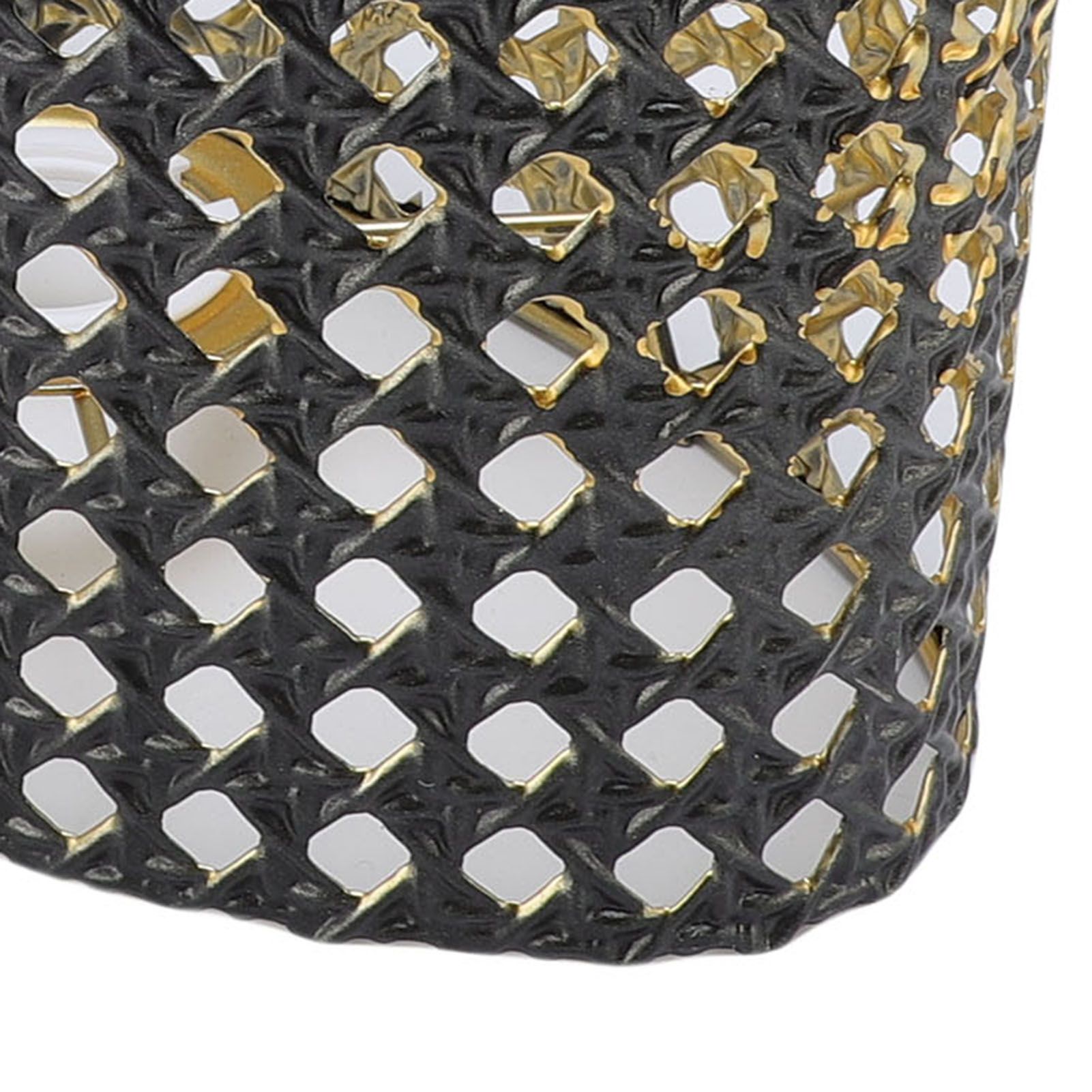 Lamp Shade Oval Shaped Metal Decorative Hollow Out Lampshade for E27 E14 Table view 2