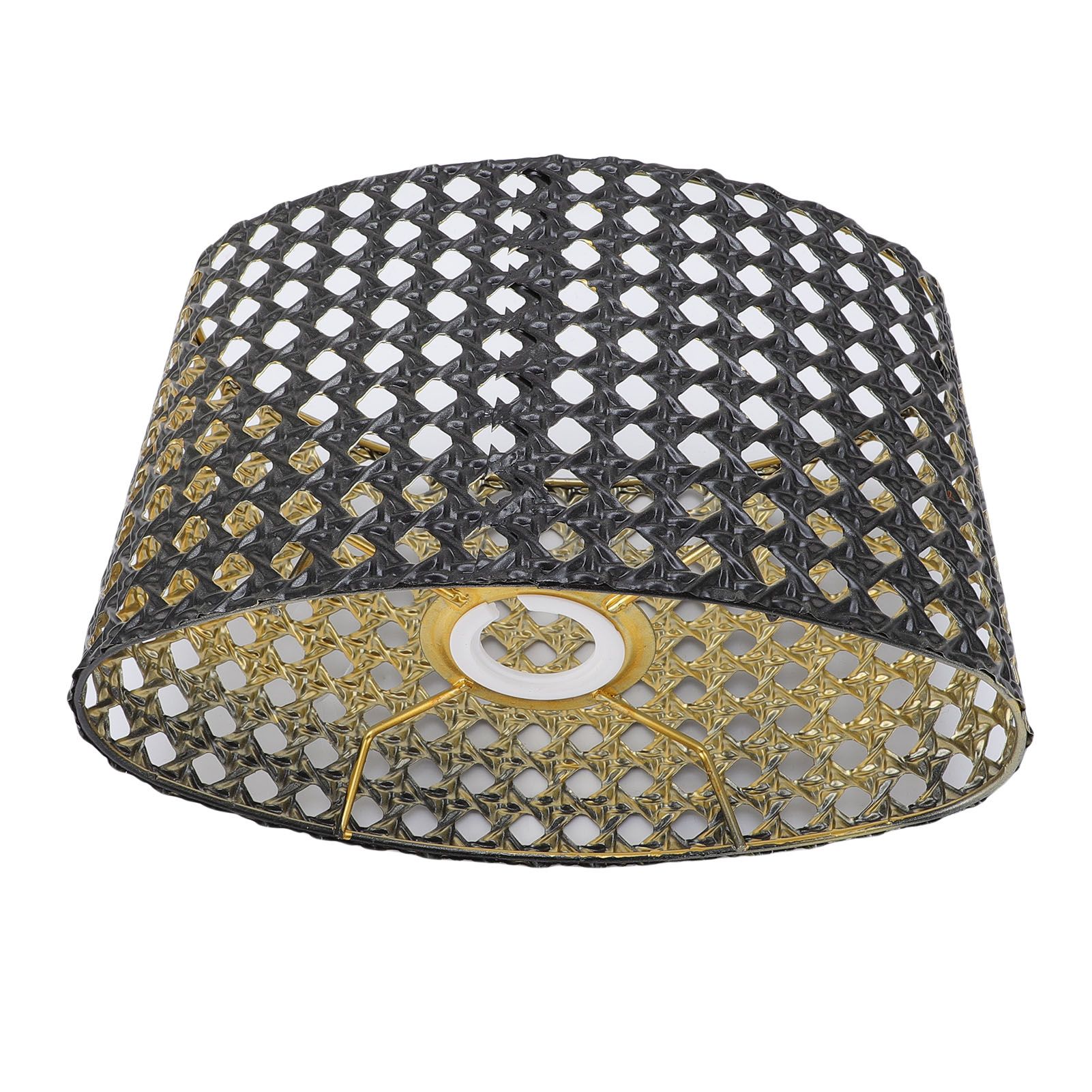 Lamp Shade Oval Shaped Metal Decorative Hollow Out Lampshade for E27 E14 Table view 12