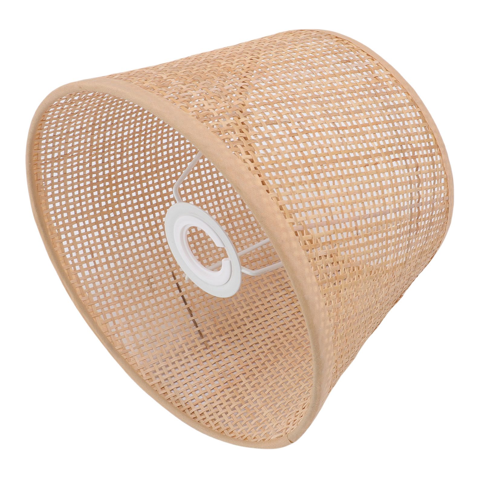 Lamp Shade Retro Hand Crafted Rattan Woven Lampshade Compatible with E27 E14 view 9