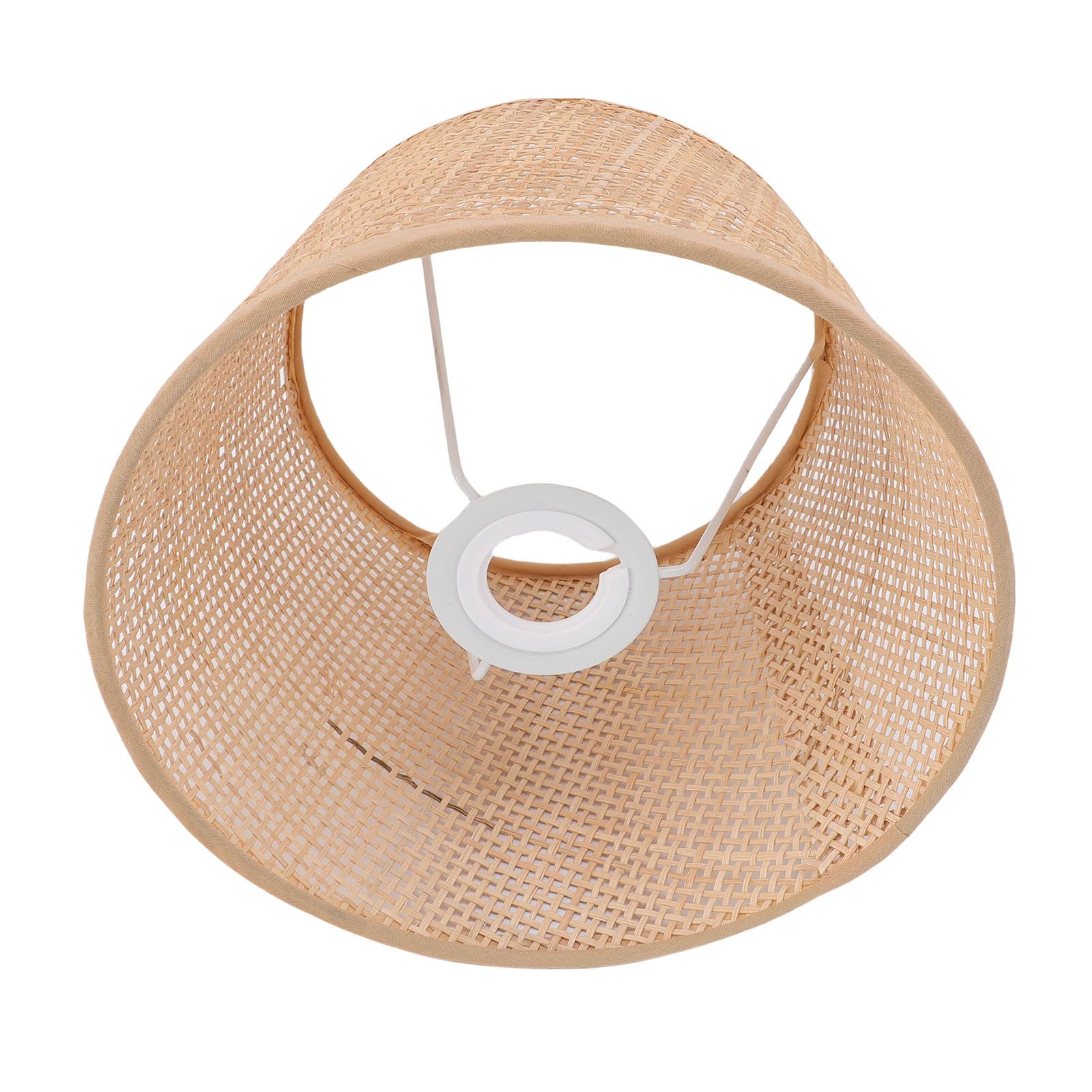 Lamp Shade Retro Hand Crafted Rattan Woven Lampshade Compatible with E27 E14 view 11