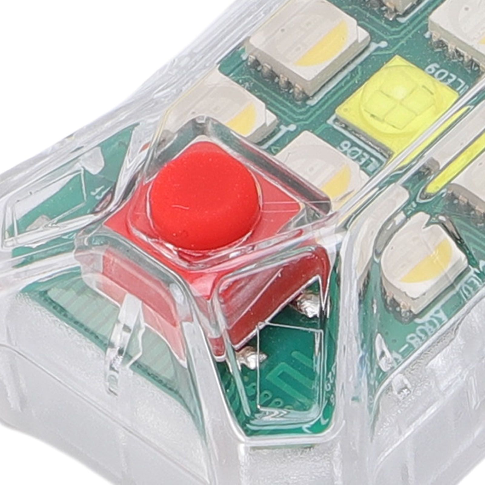 4PCS Wireless LED Strobe Lights with Remote Control RGB 7 Color Rechargeable view 2