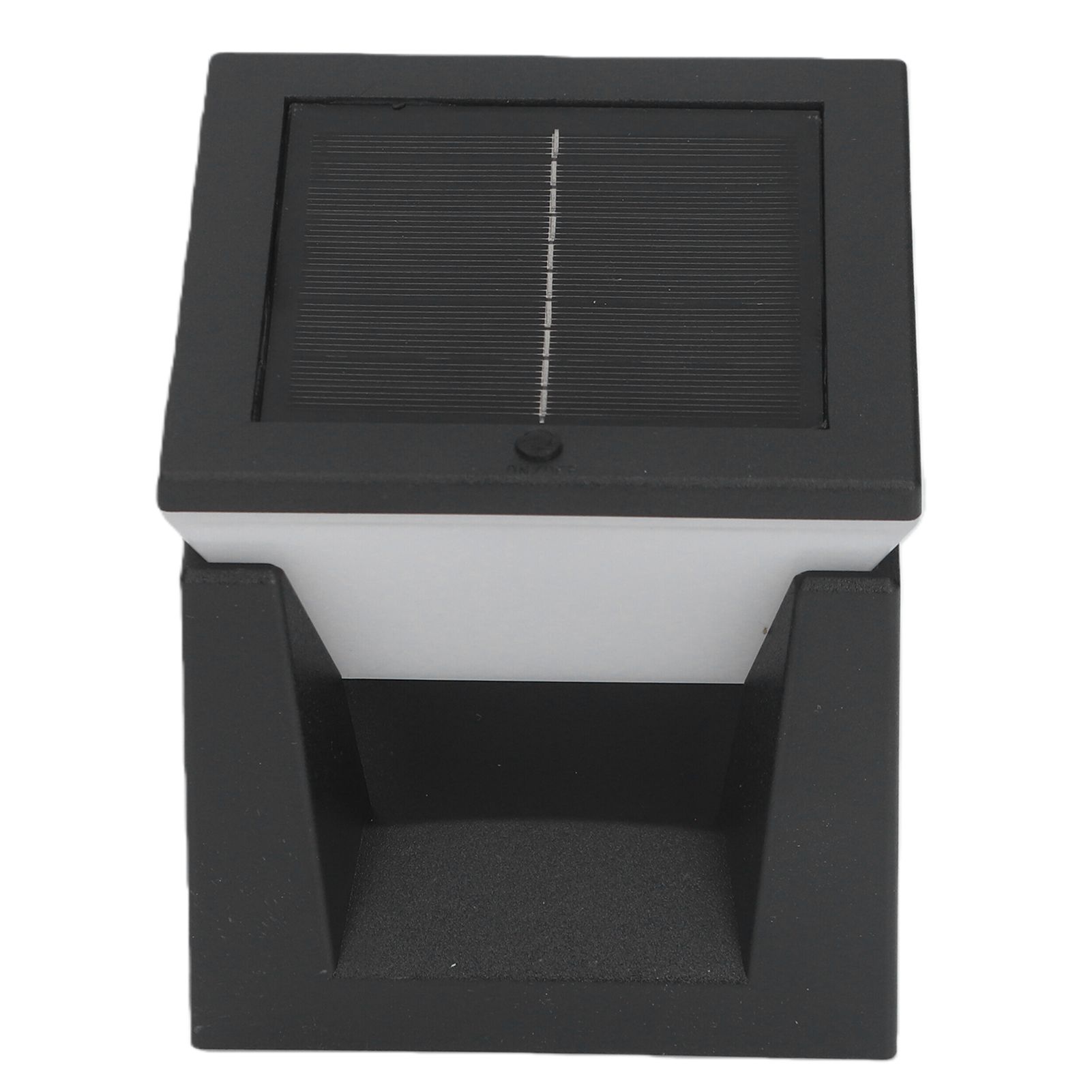 Solar Post Light Outdoor Column Pillar Lamp F100 Square view 9