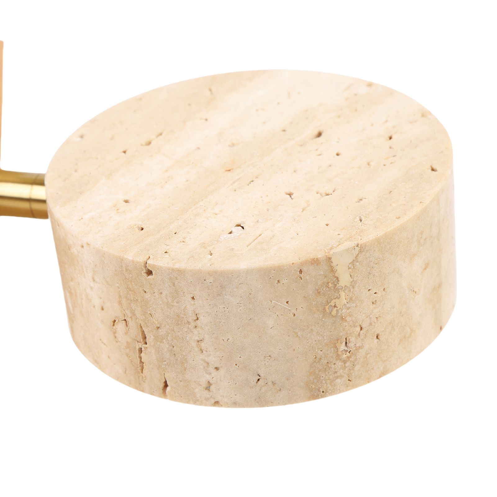 Rotating Stone Wall Sconce with Switch LED Warm Light Adjustable Angle Rustic view 7
