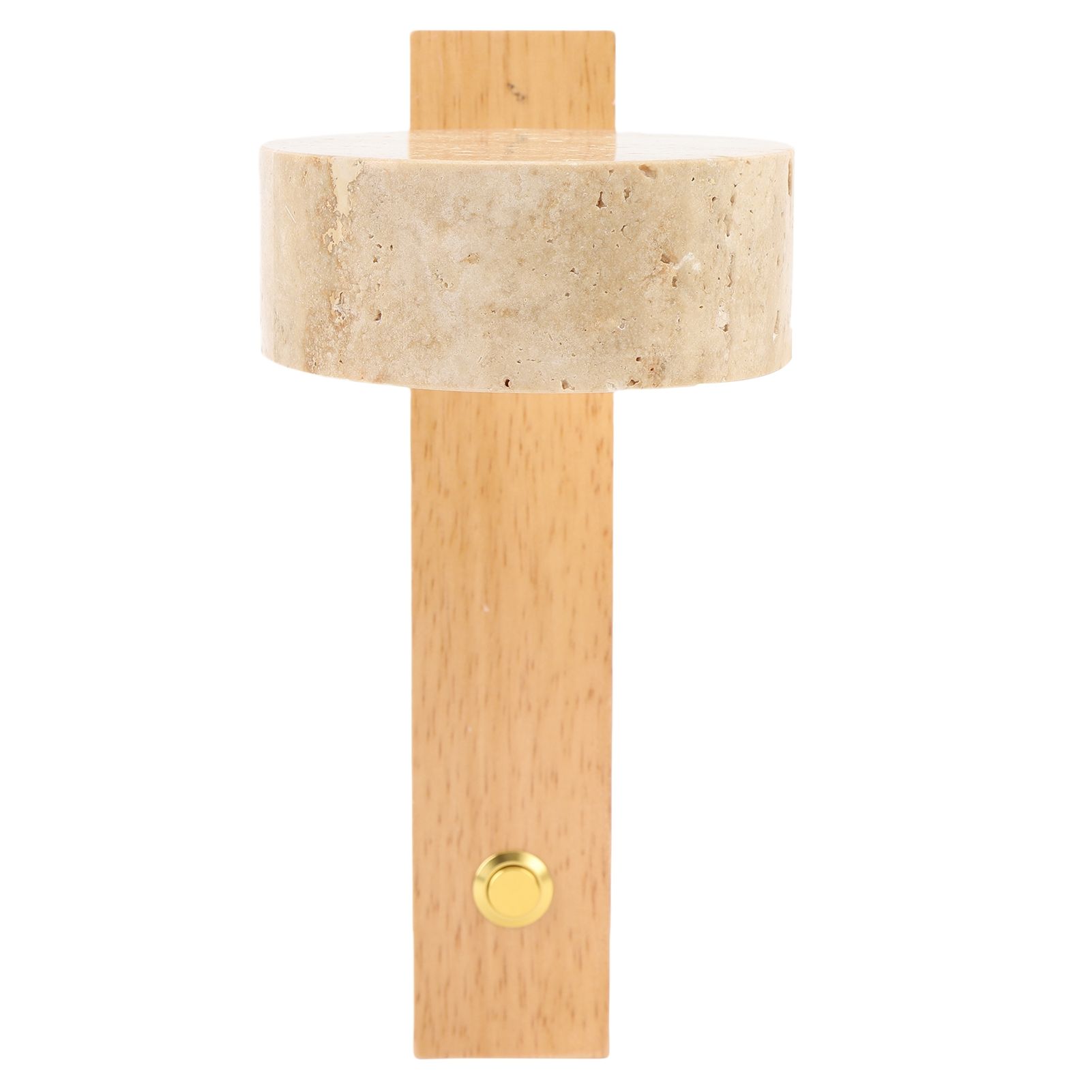 Rotating Stone Wall Sconce with Switch LED Warm Light Adjustable Angle Rustic view 11