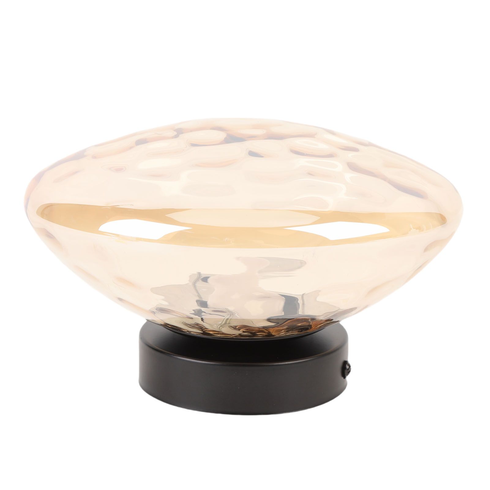 Modern Minimalist Wall Sconce 3000K Warm Light Glass Iron Corrugated view 4