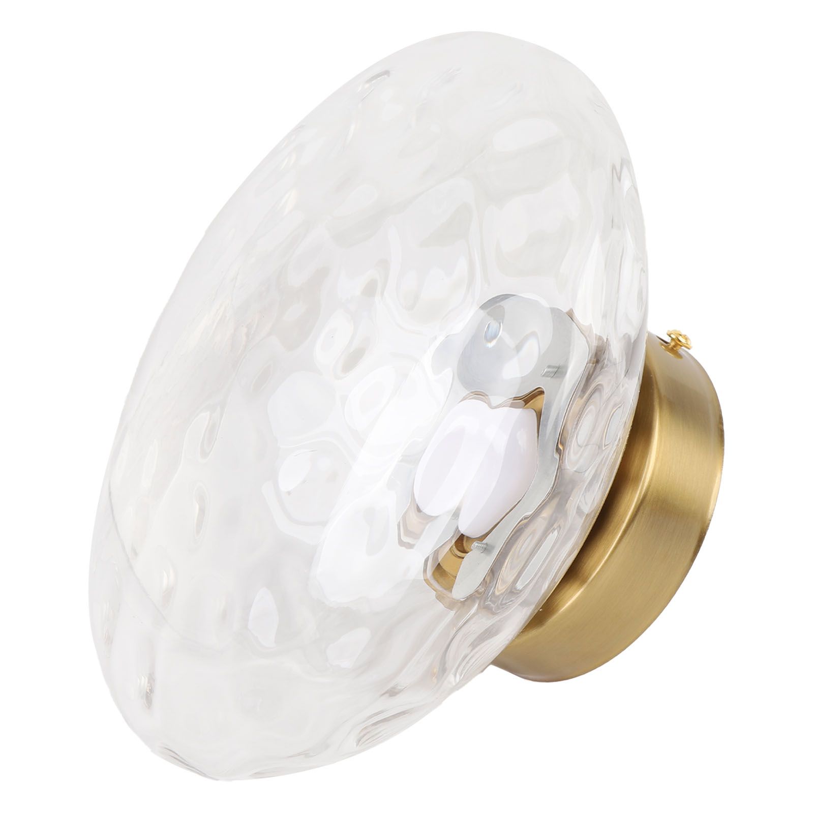 Modern Wall Sconce with Glass Lampshade Indoor Wall Lamp for Bedroom Living view 8