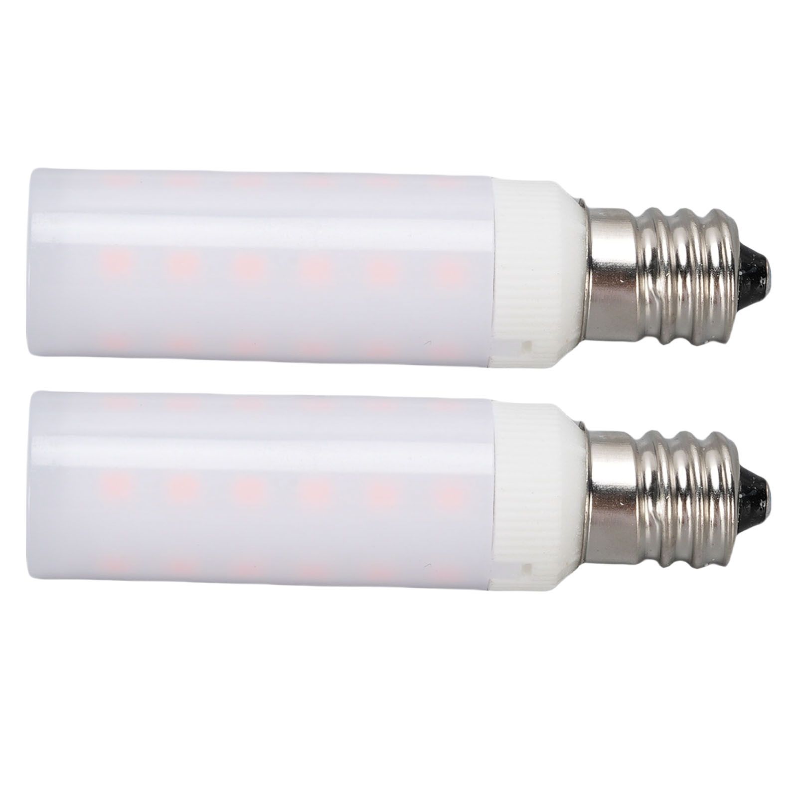 2pcs E12 LED Flame Effect Light Bulb 220LM Flickering Light Bulbs for Home