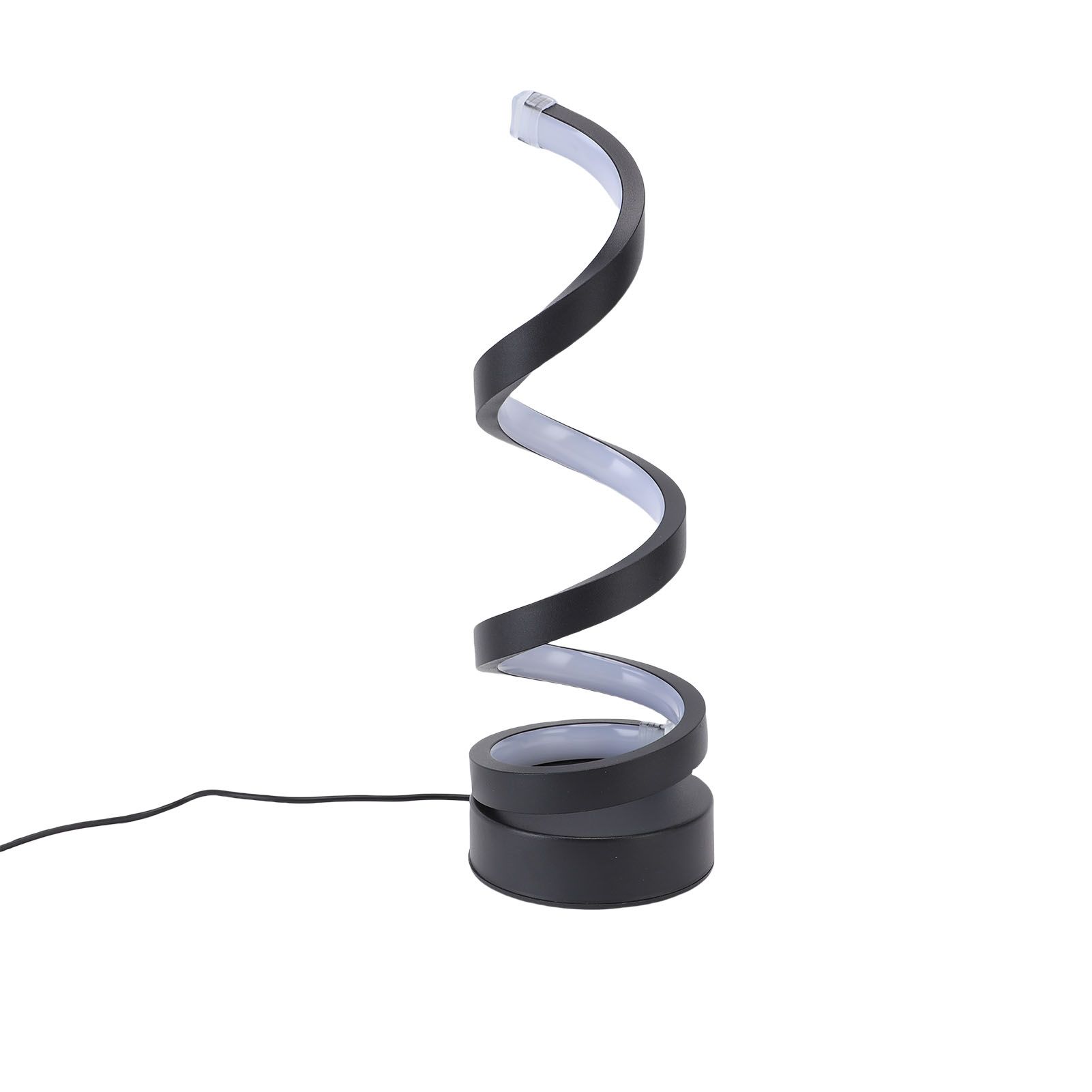 Spiral Table Lamp Aluminum 3 Colors Dimmable Decorative LED Bedside Lamp for view 12