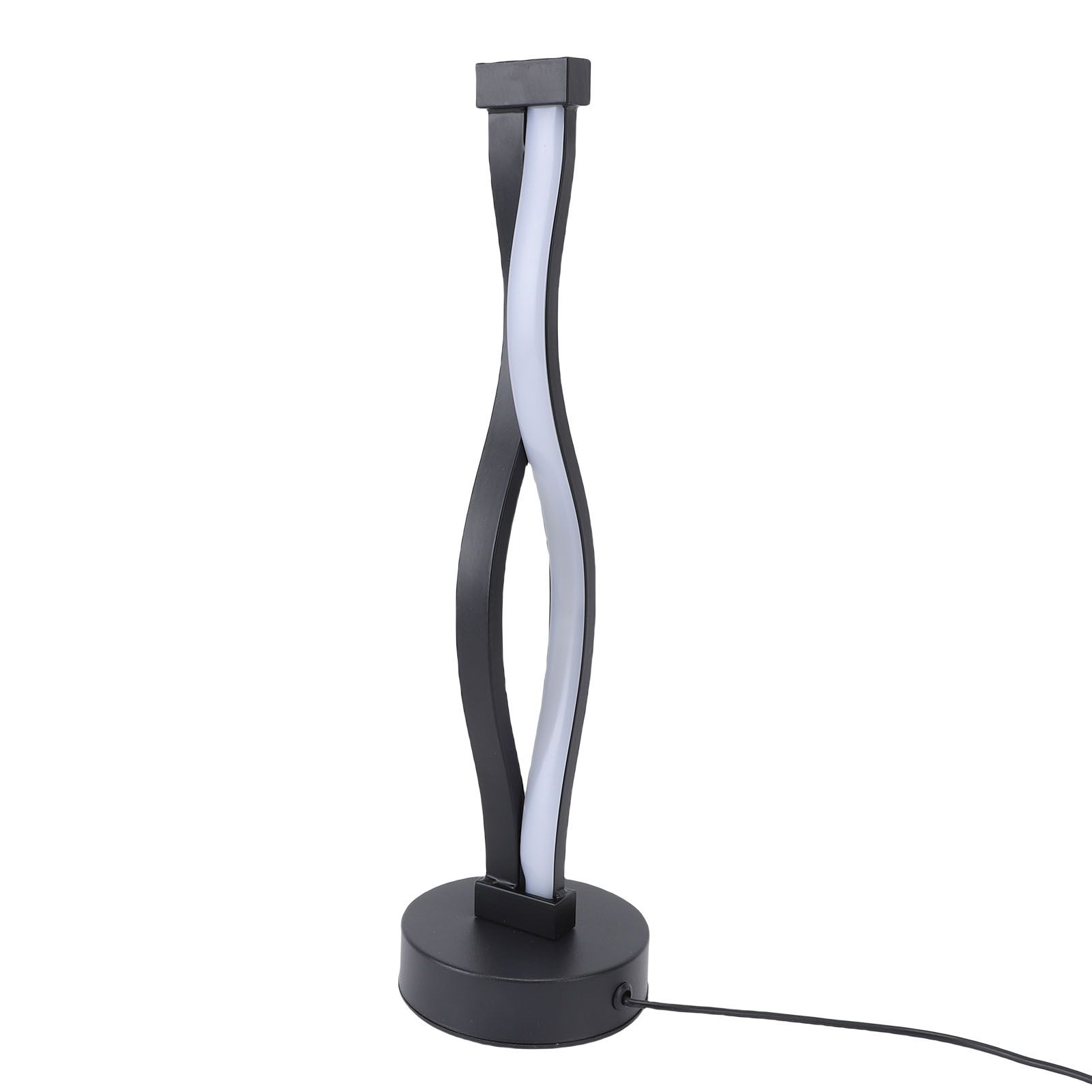 Spiral LED Table Lamp Modern 3 Colors Dimmable Desk Lamp Stylish Bedside Light