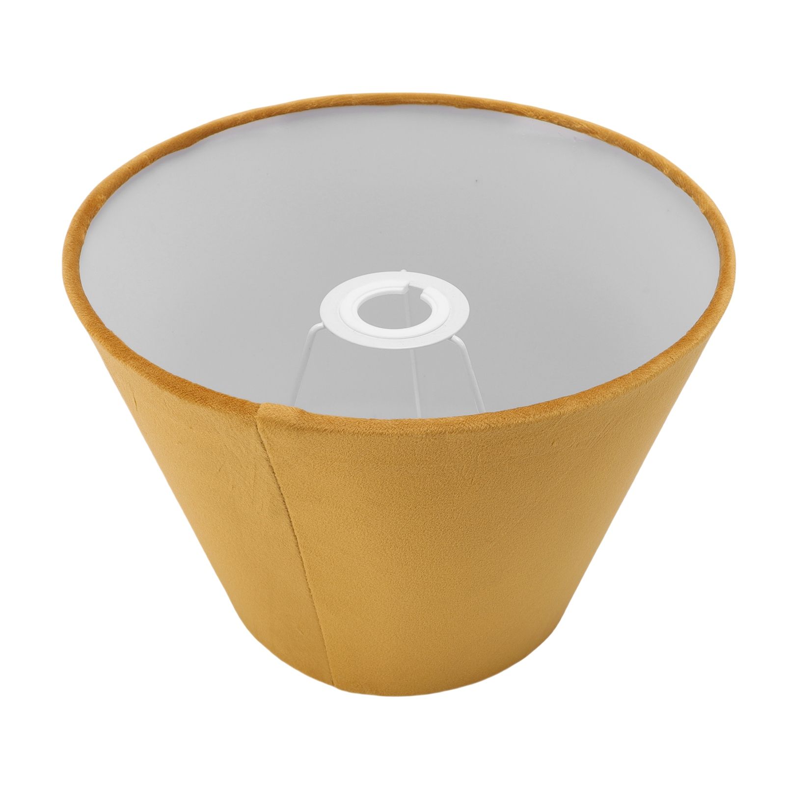 Lamp Shade Modern Velvet Fabric Lampshade E27 E14 Universal Use Table Lamp view 4