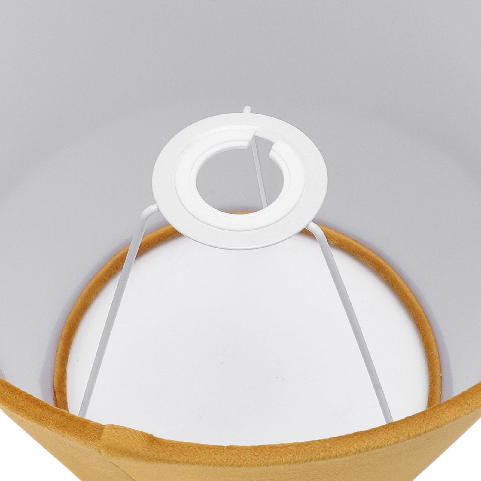 Lamp Shade Modern Velvet Fabric Lampshade E27 E14 Universal Use Table Lamp view 5