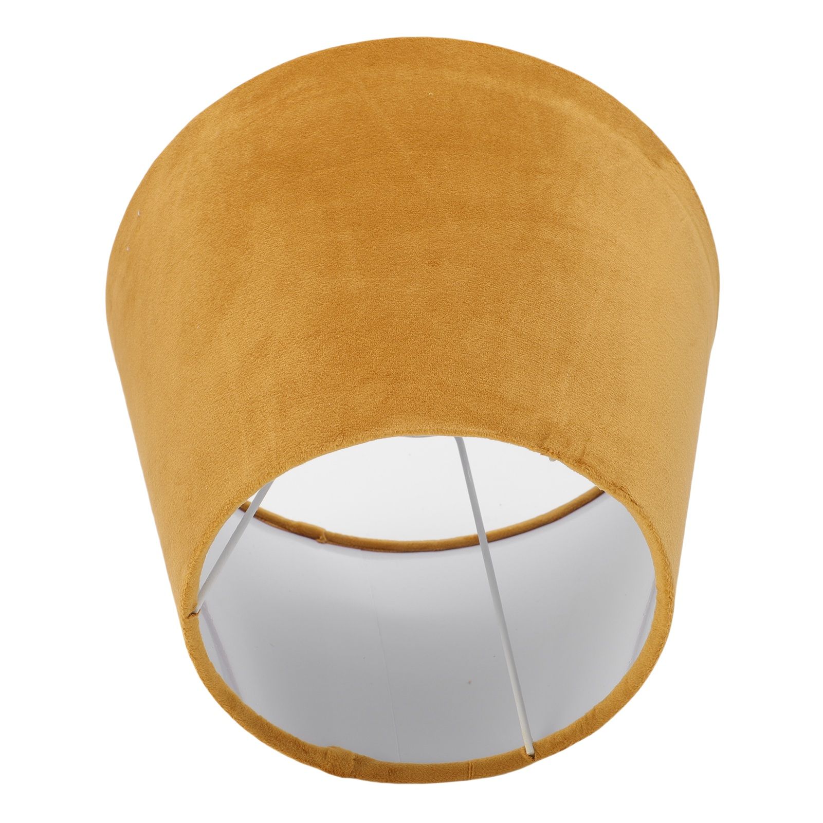 Lamp Shade Modern Velvet Fabric Lampshade E27 E14 Universal Use Table Lamp view 7