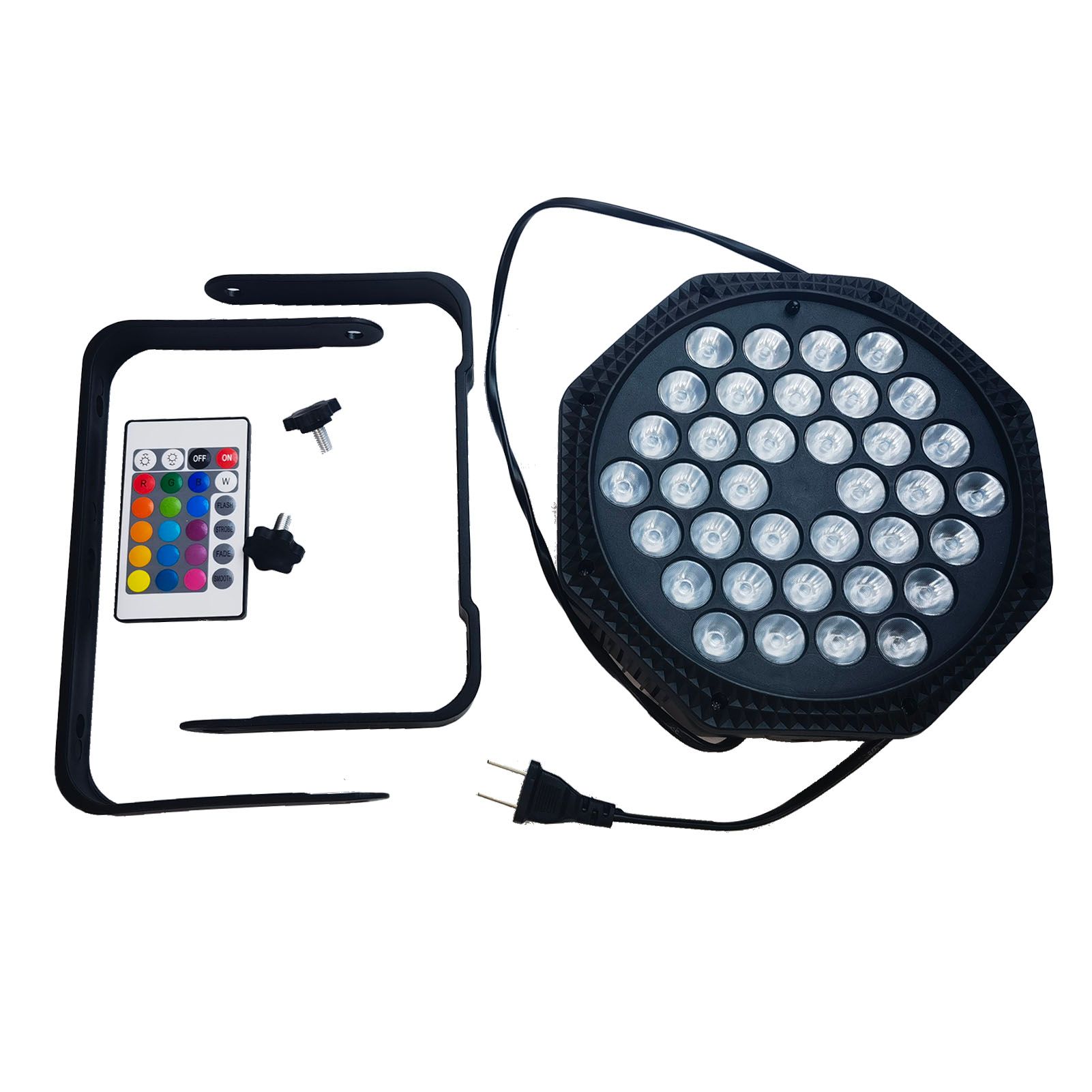 Par Light 36 LED Stage Light DJ Light Multi Color Dimming with Remote Control view 3