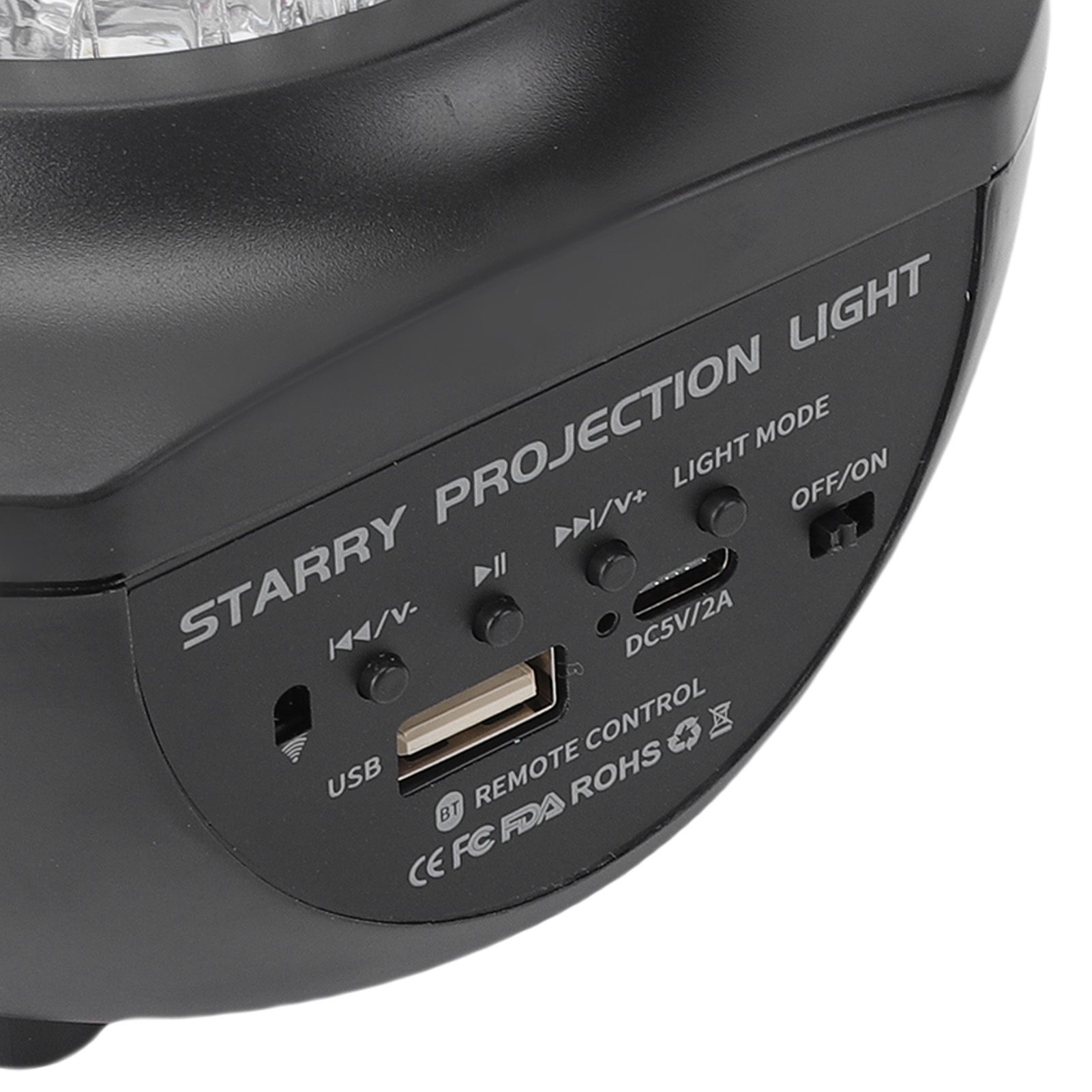 Star Projection Night Light Bluetooth Speaker Small LED Projector Night Light view 5