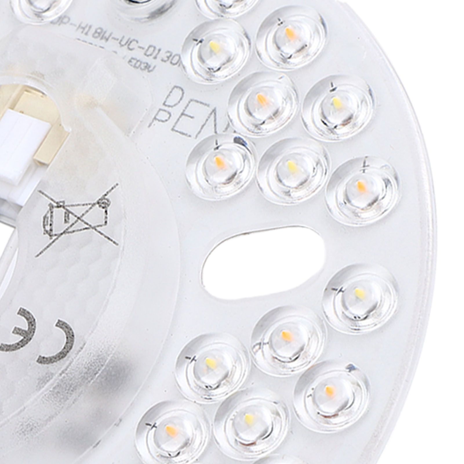 Ceiling Fan Light Replacement Panel Magnetic 18W 3CCT 3 Color Temperature view 2