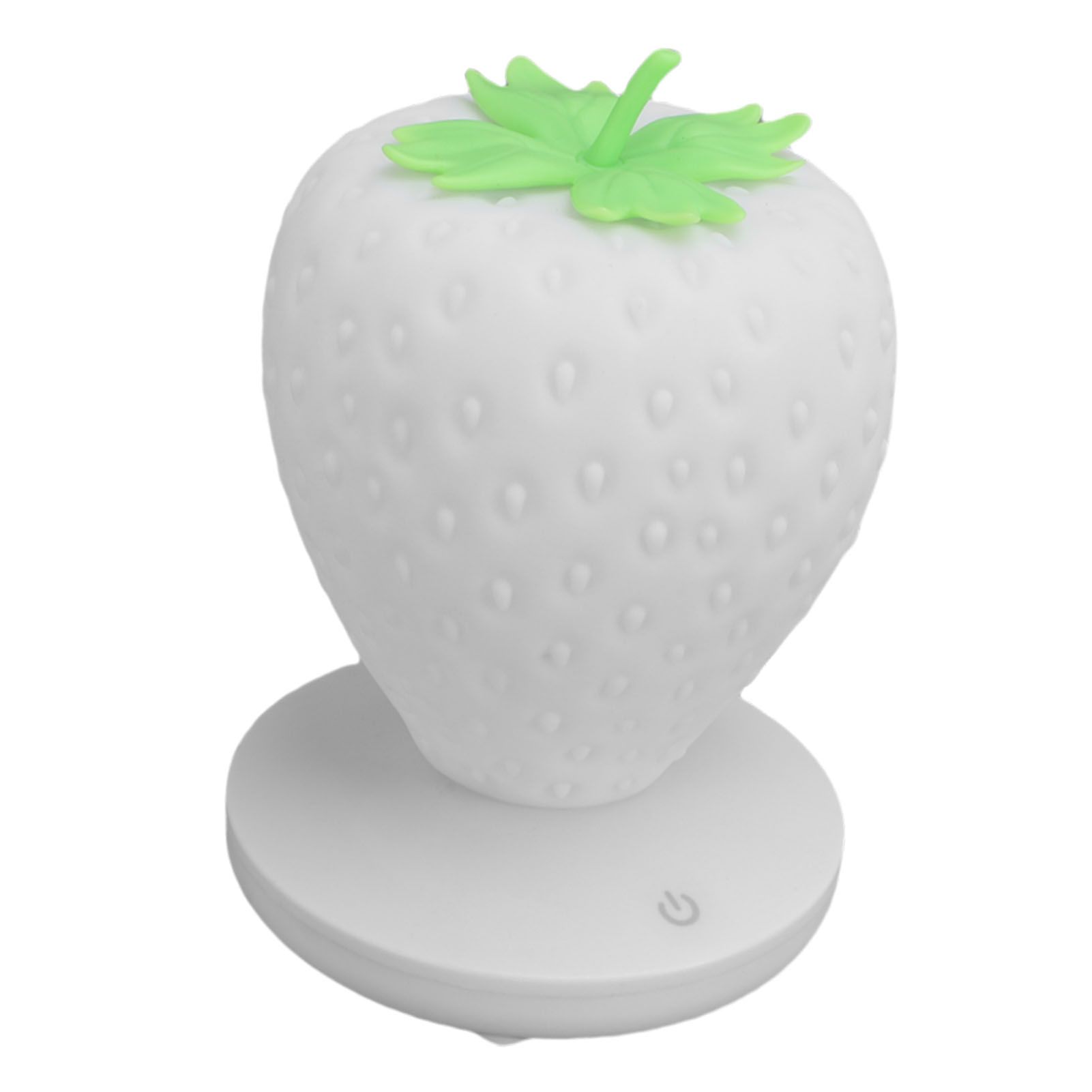 Strawberry Night Light USB Rechargeable LED Cute Silicone Strawberry Bedside