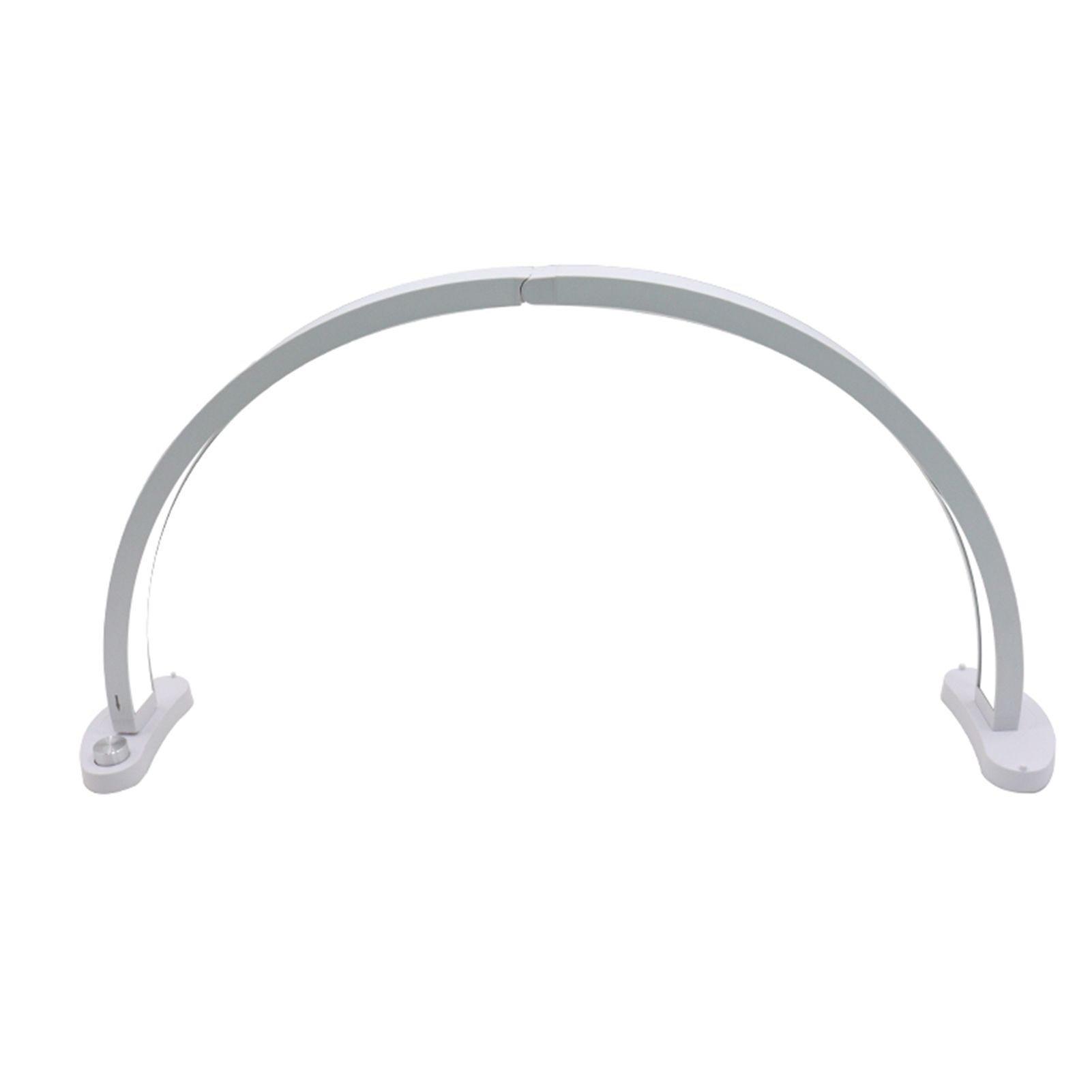 Half Moon Nail Desk Lamp with Phone Holder 28in 40W LED Arch Nail Tech Light — image 1