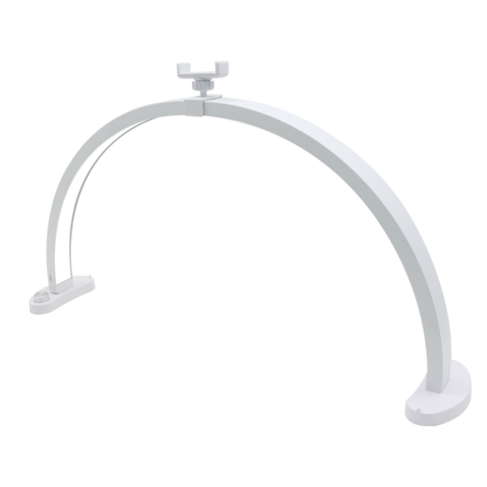 Half Moon Nail Desk Lamp with Phone Holder 28in 40W LED Arch Nail Tech Light view 5