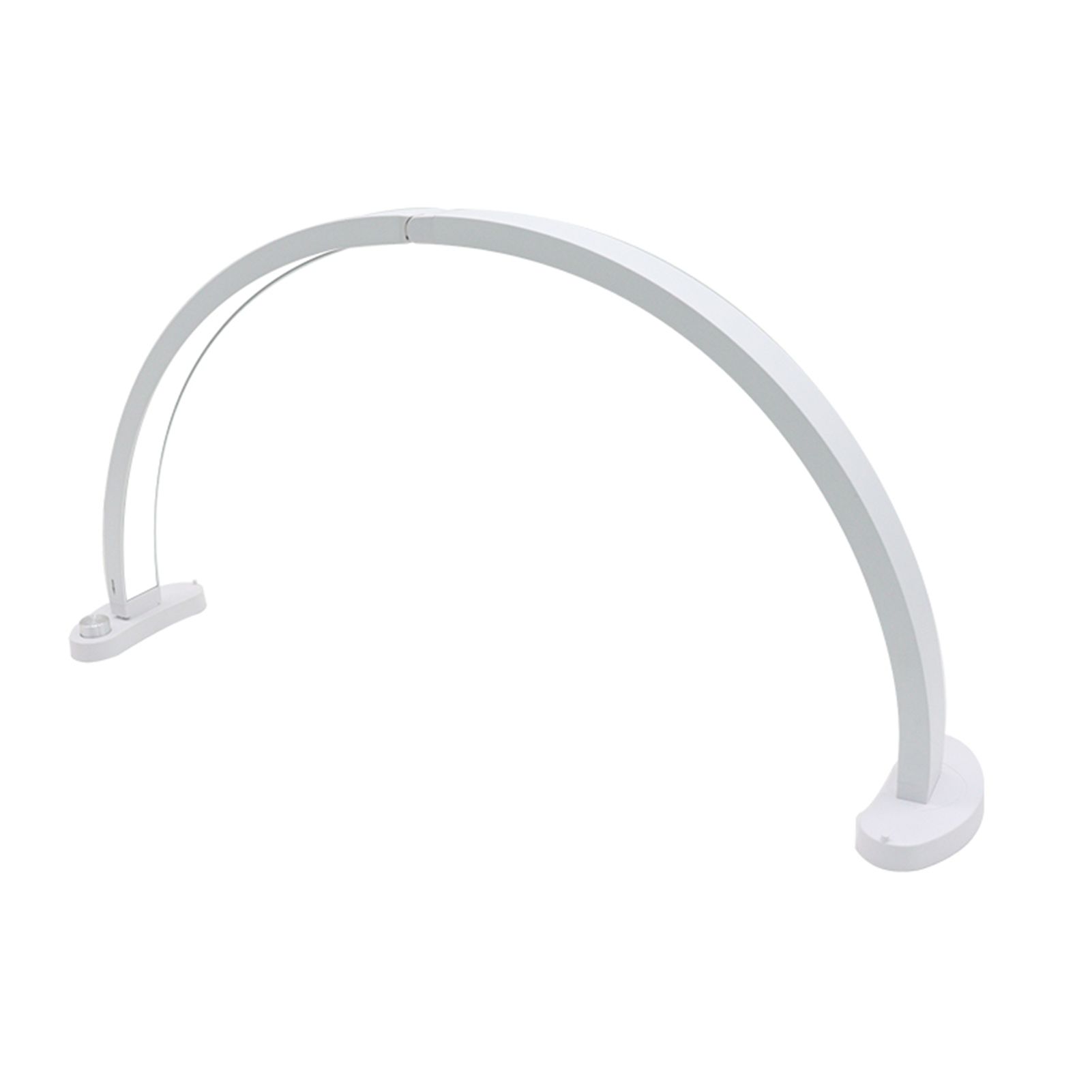 Half Moon Nail Desk Lamp with Phone Holder 28in 40W LED Arch Nail Tech Light view 6