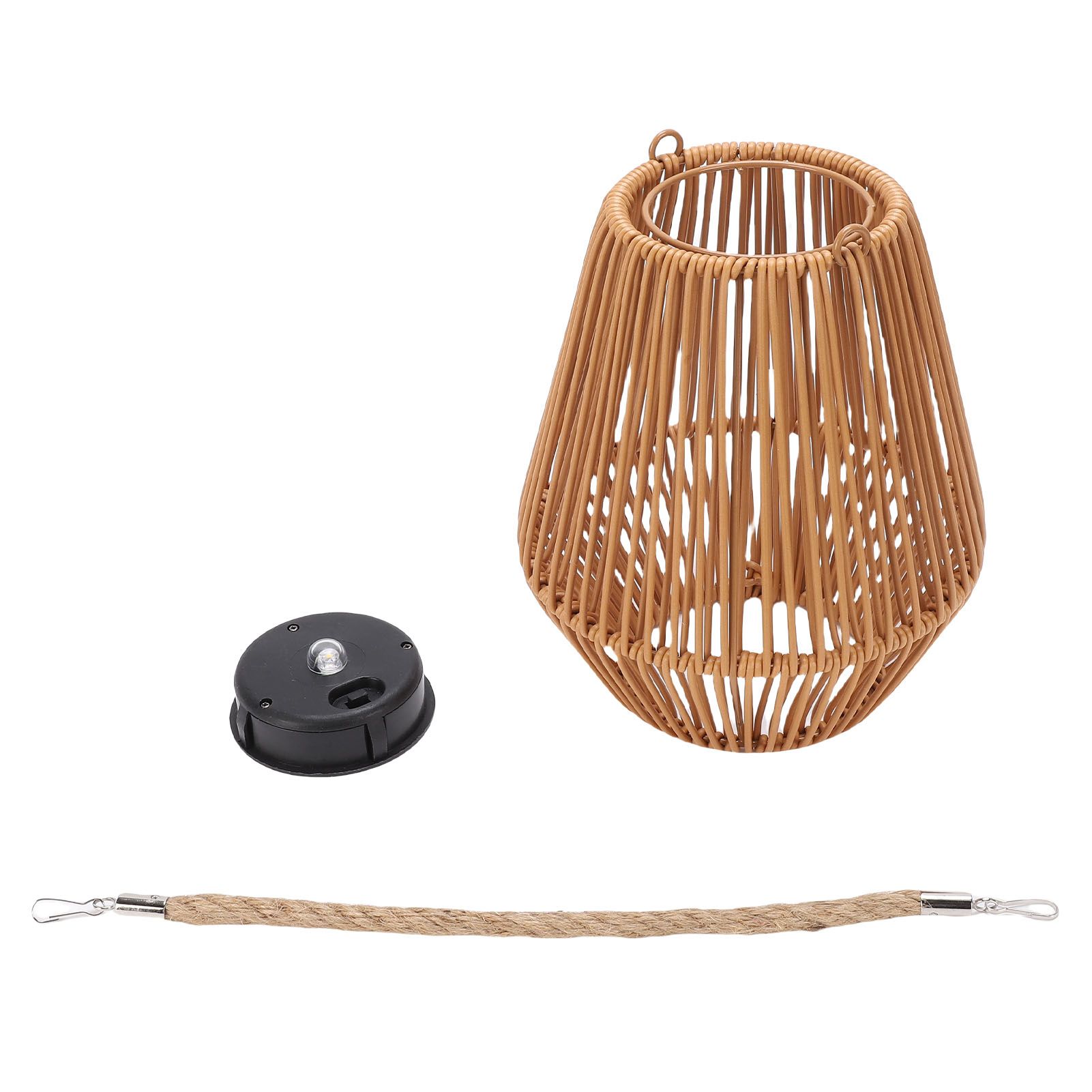 Solar Lantern Outdoor IP65 Water Proof Hanging Solar Lamp Decoration for view 3