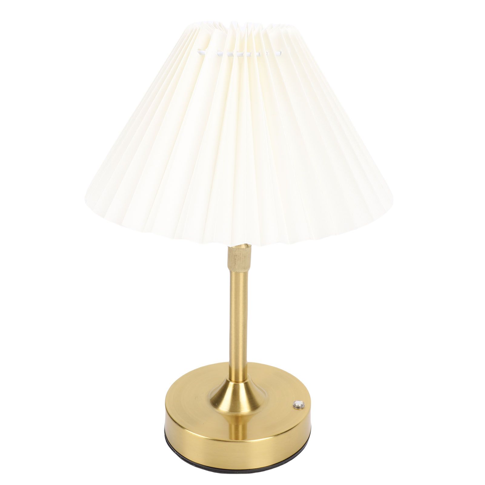 Cordless LED Table Lamp with Fabric Shade 2700k Warm Light Vintage view 8