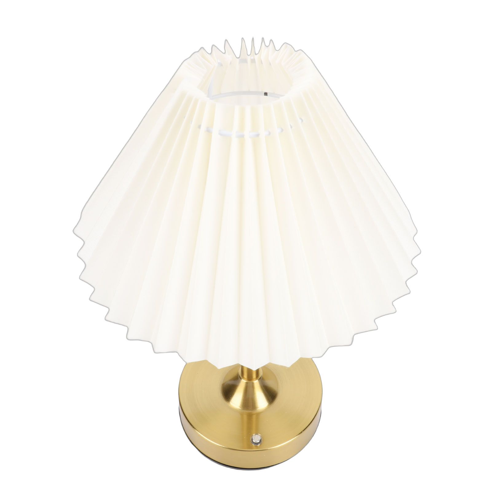 Cordless LED Table Lamp with Fabric Shade 2700k Warm Light Vintage view 10