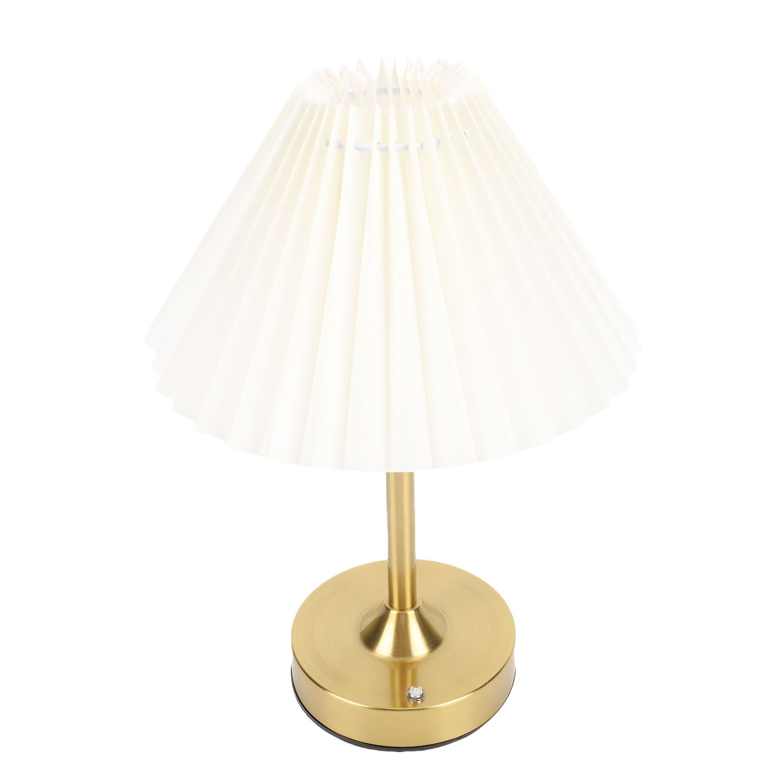 Cordless LED Table Lamp with Fabric Shade 2700k Warm Light Vintage view 11