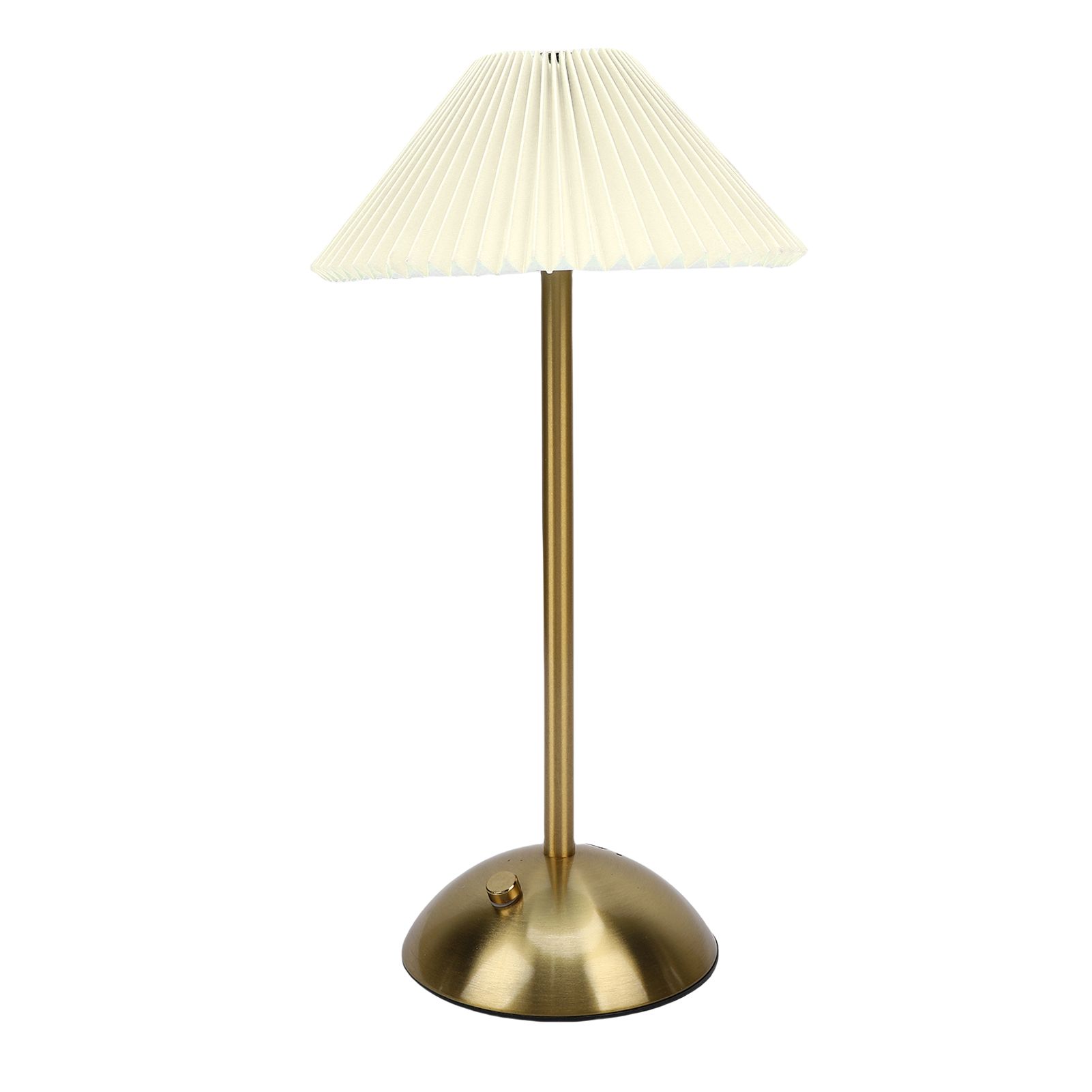 Pleated Table Lamp Touch Control 3 Colors Stepless Dimming USB Rechargeable view 11