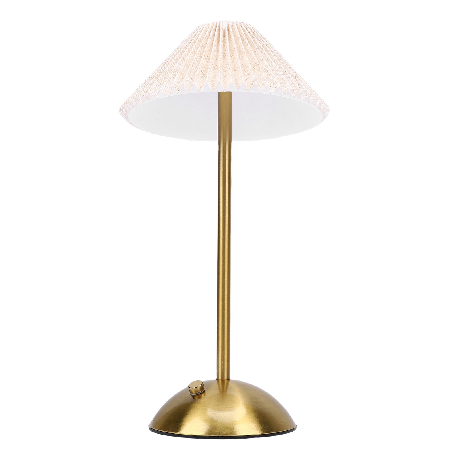 Pleated Table Lamp Touch Control 3 Colors Stepless Dimming USB Rechargeable view 10
