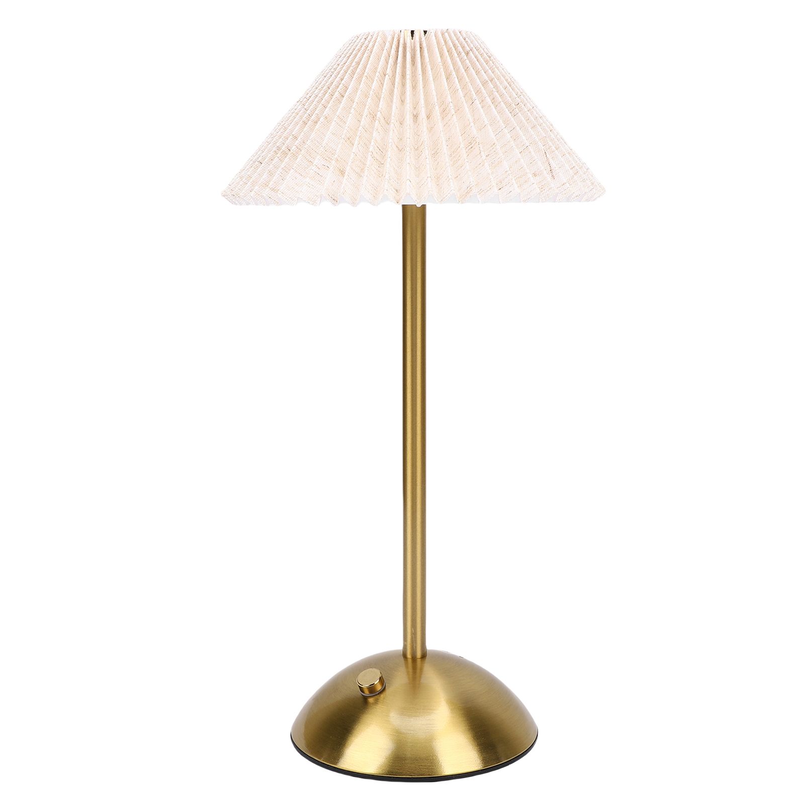 Pleated Table Lamp Touch Control 3 Colors Stepless Dimming USB Rechargeable view 11