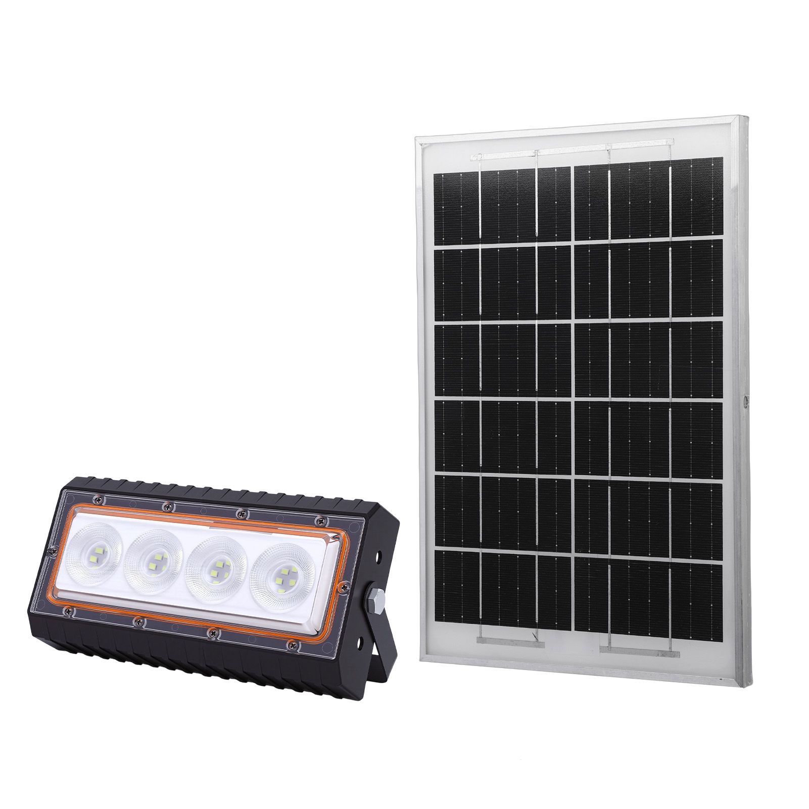 LED Solar Flood Light Courtyard Outdoor IP67 Water Proof High Brightness view 6
