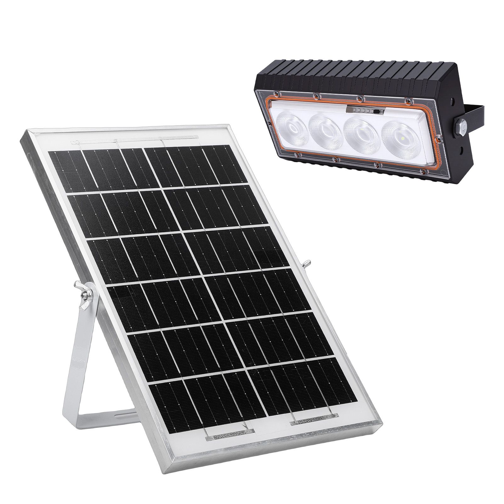 LED Solar Flood Light Courtyard Outdoor IP67 Water Proof High Brightness view 8