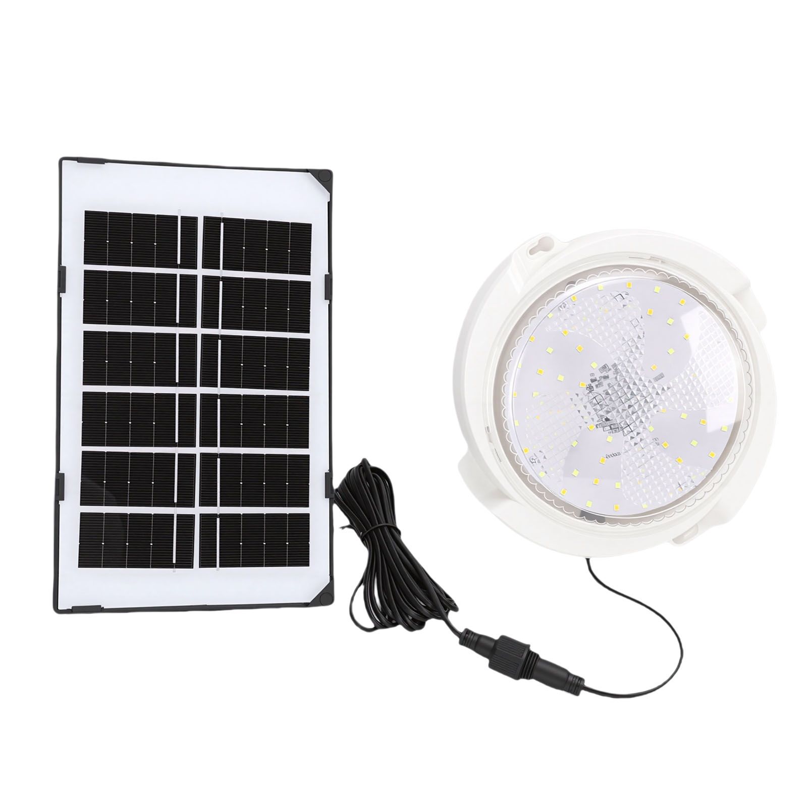 Solar Ceiling Light IP67 Water Proof High Brightness Remote Control 3 Colors