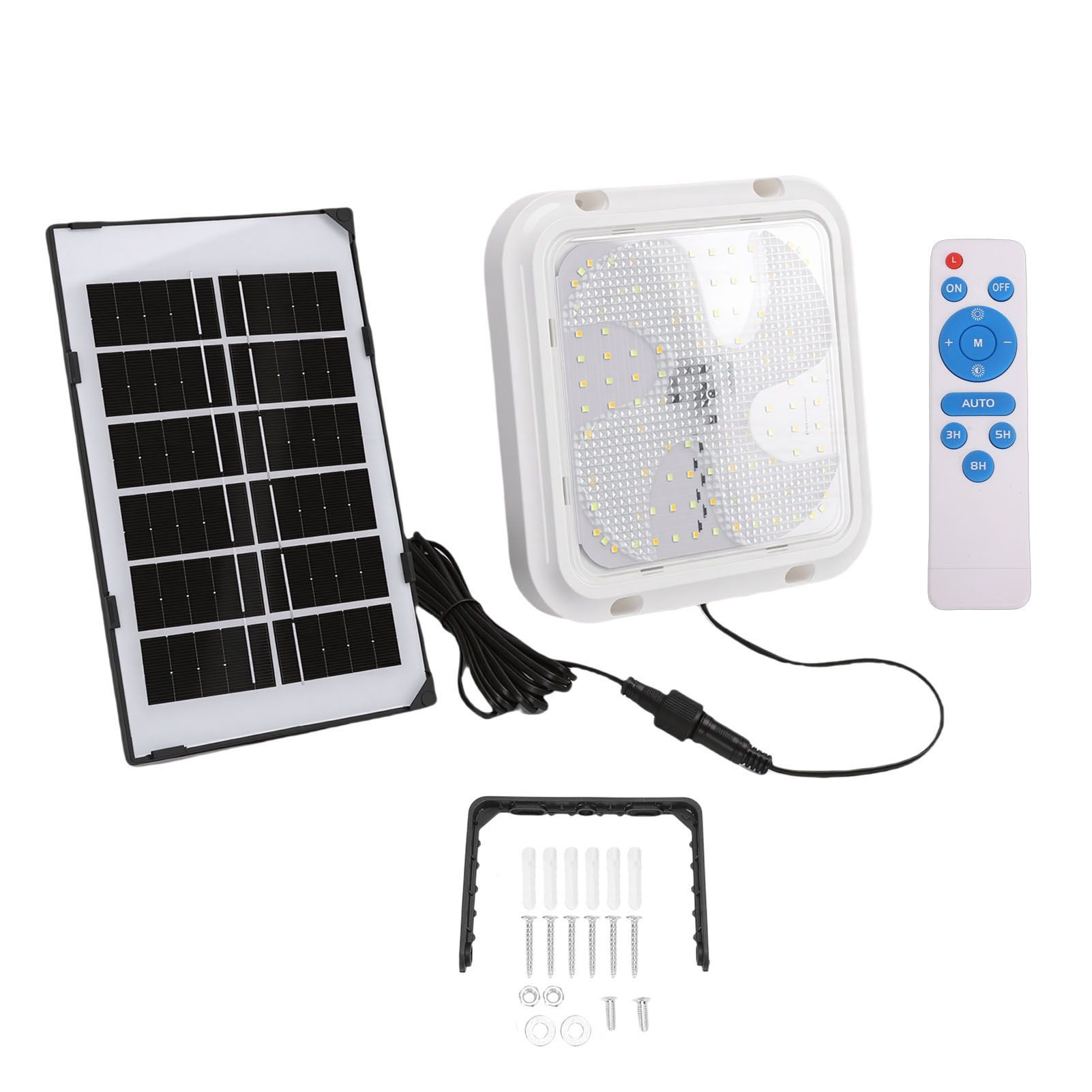Solar Ceiling Light IP67 Water Proof High Brightness Remote Control 3 Colors view 3