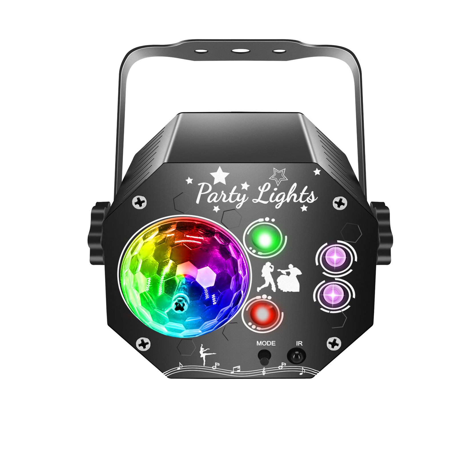 3-in-1 Magic Ball Stage Light view 4