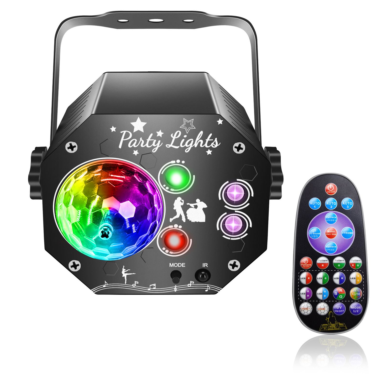 3-in-1 Magic Ball Stage Light view 6