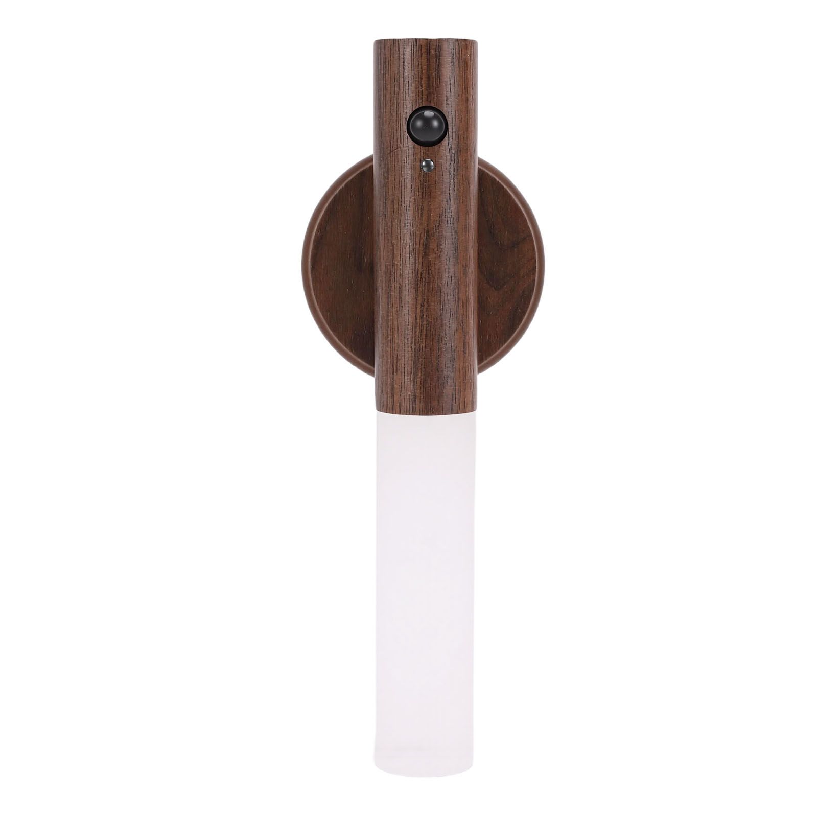 Wooden Motion Sensor Light Indoor Rechargeable LED Battery Operated Wall view 9