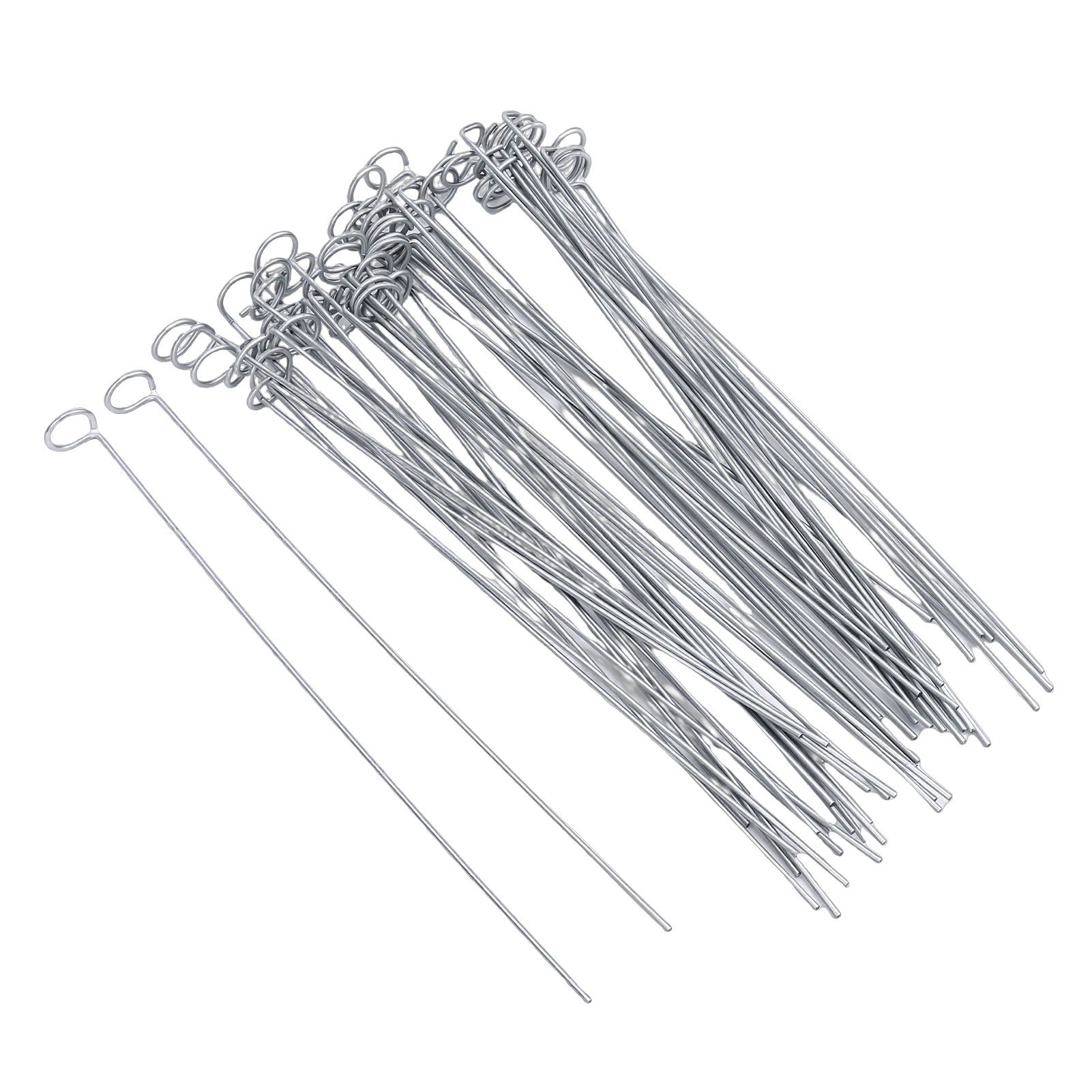 60pcs Xmas Light Stakes Stable Easy Insertion Metal Lights Ground Stakes for view 4