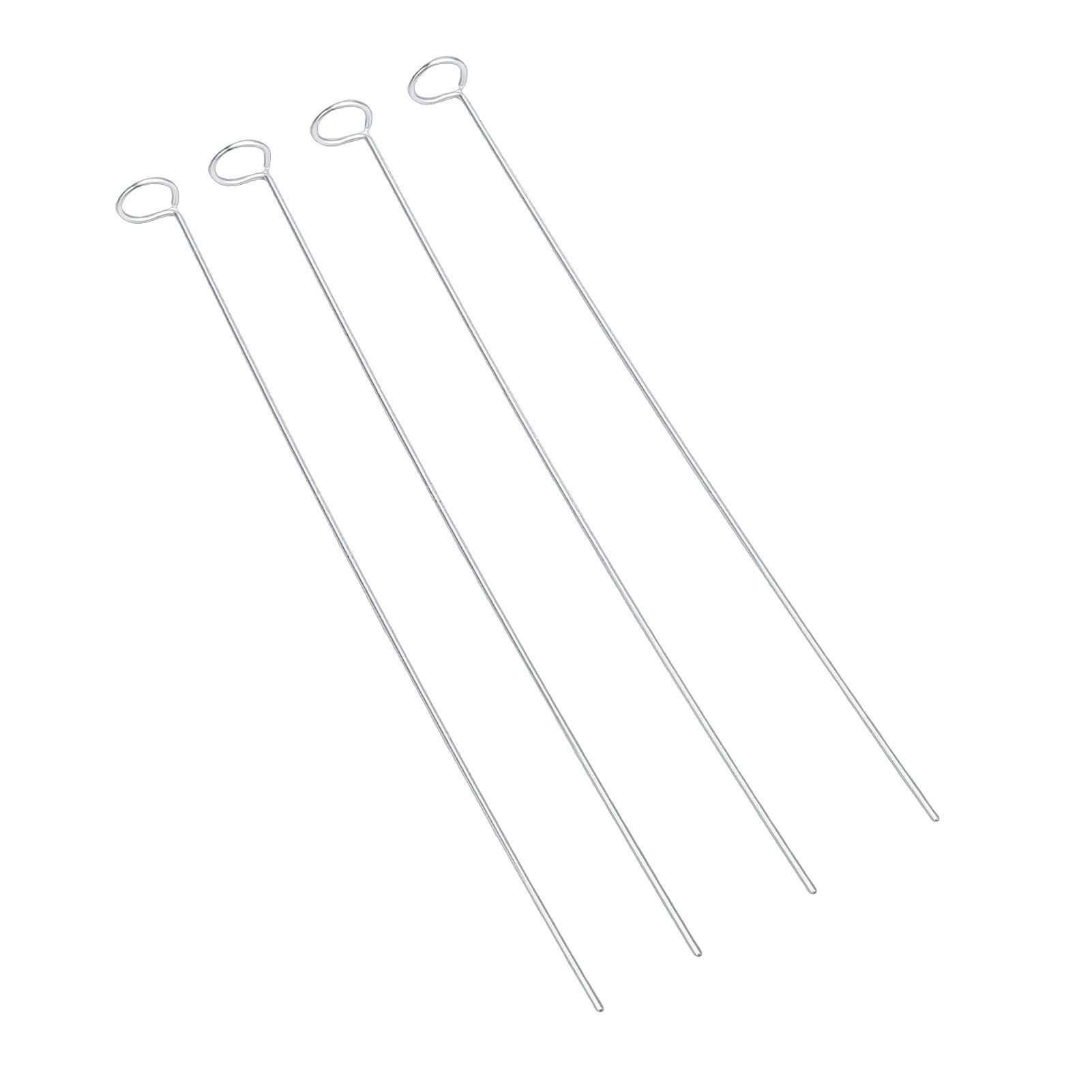 60pcs Xmas Light Stakes Stable Easy Insertion Metal Lights Ground Stakes for view 9