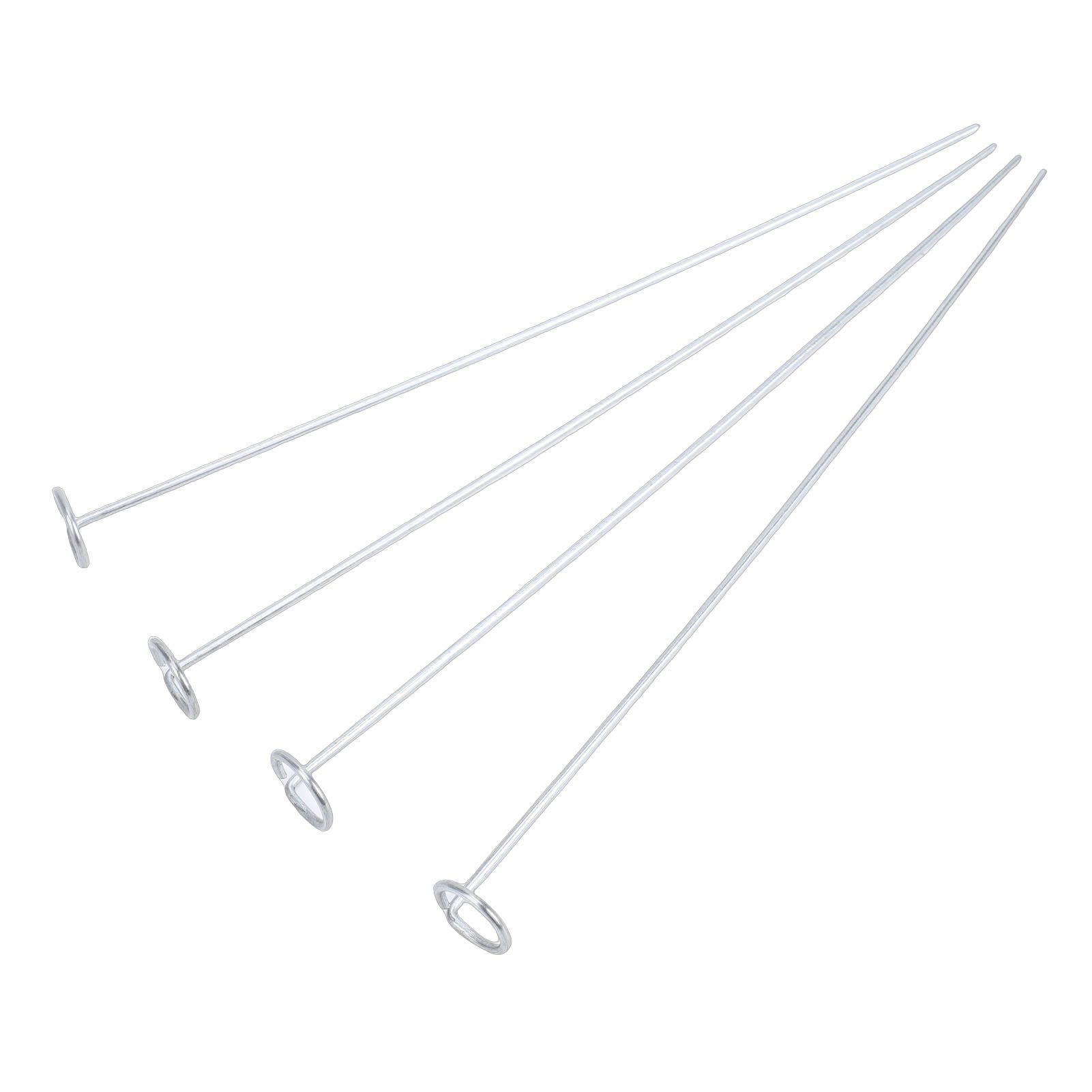 60pcs Xmas Light Stakes Stable Easy Insertion Metal Lights Ground Stakes for view 11