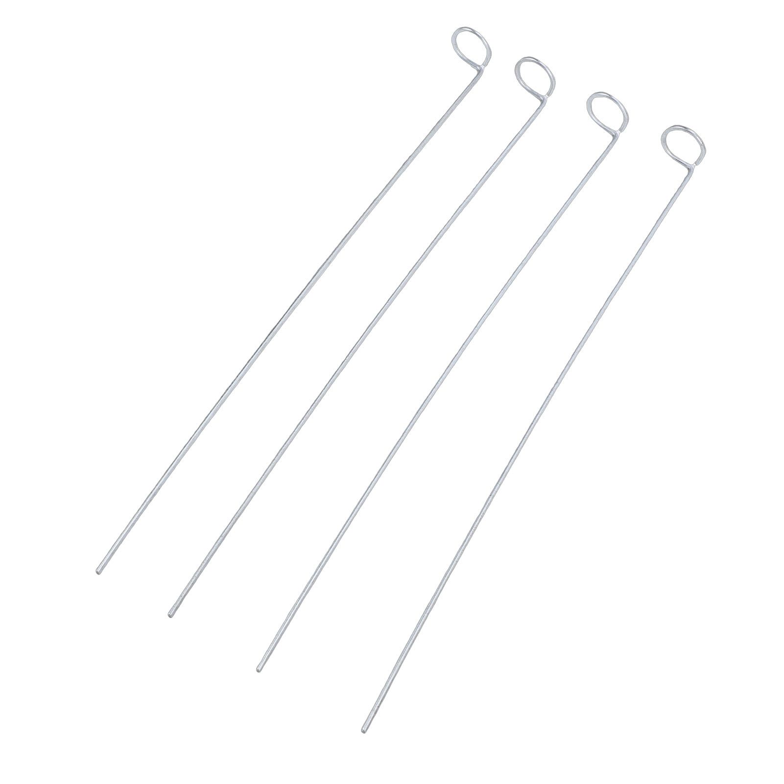 60pcs Xmas Light Stakes Stable Easy Insertion Metal Lights Ground Stakes for view 12