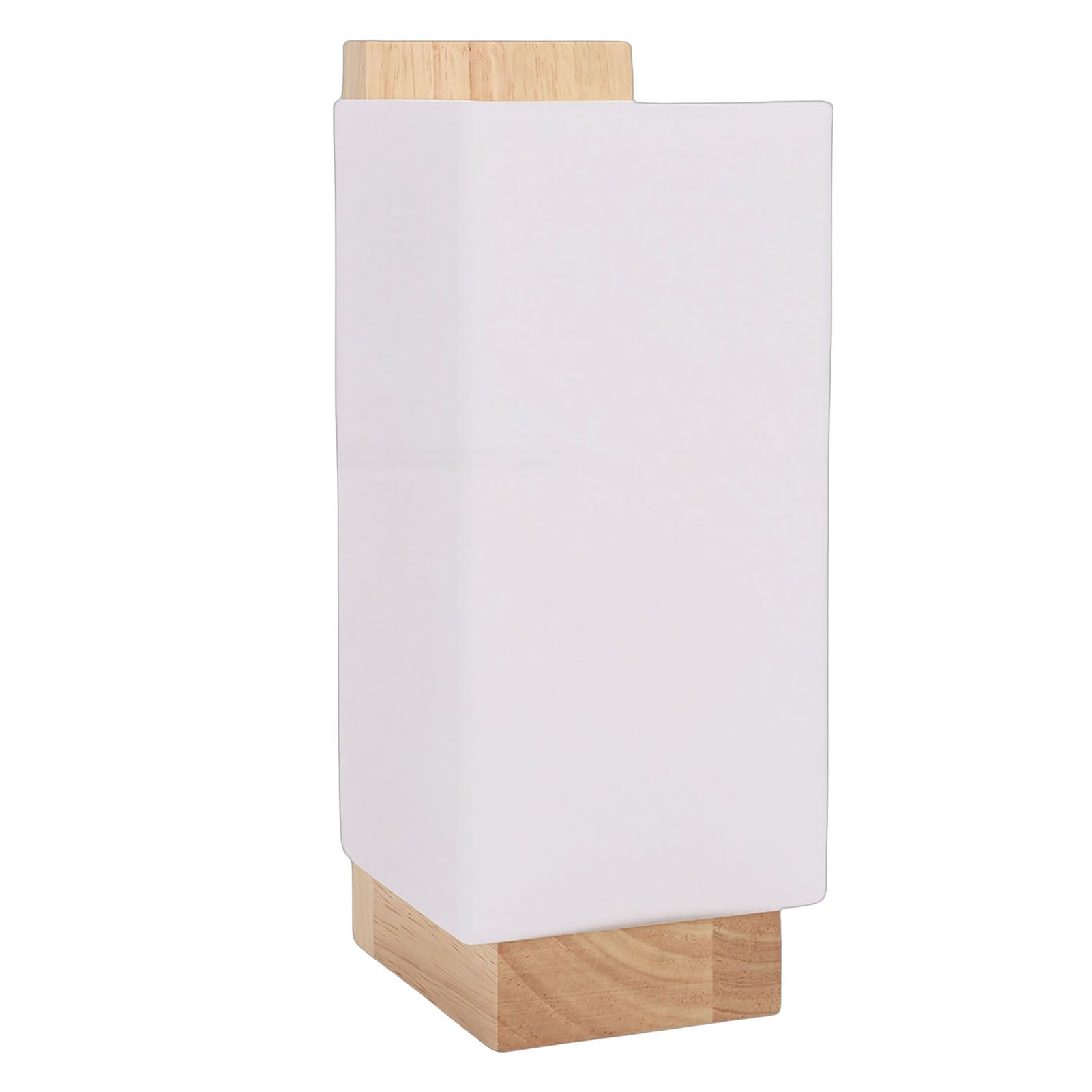 Wood Wall Lamp LED Japanese Style Dimmable Wall Sconce for Hallway Balcony view 9