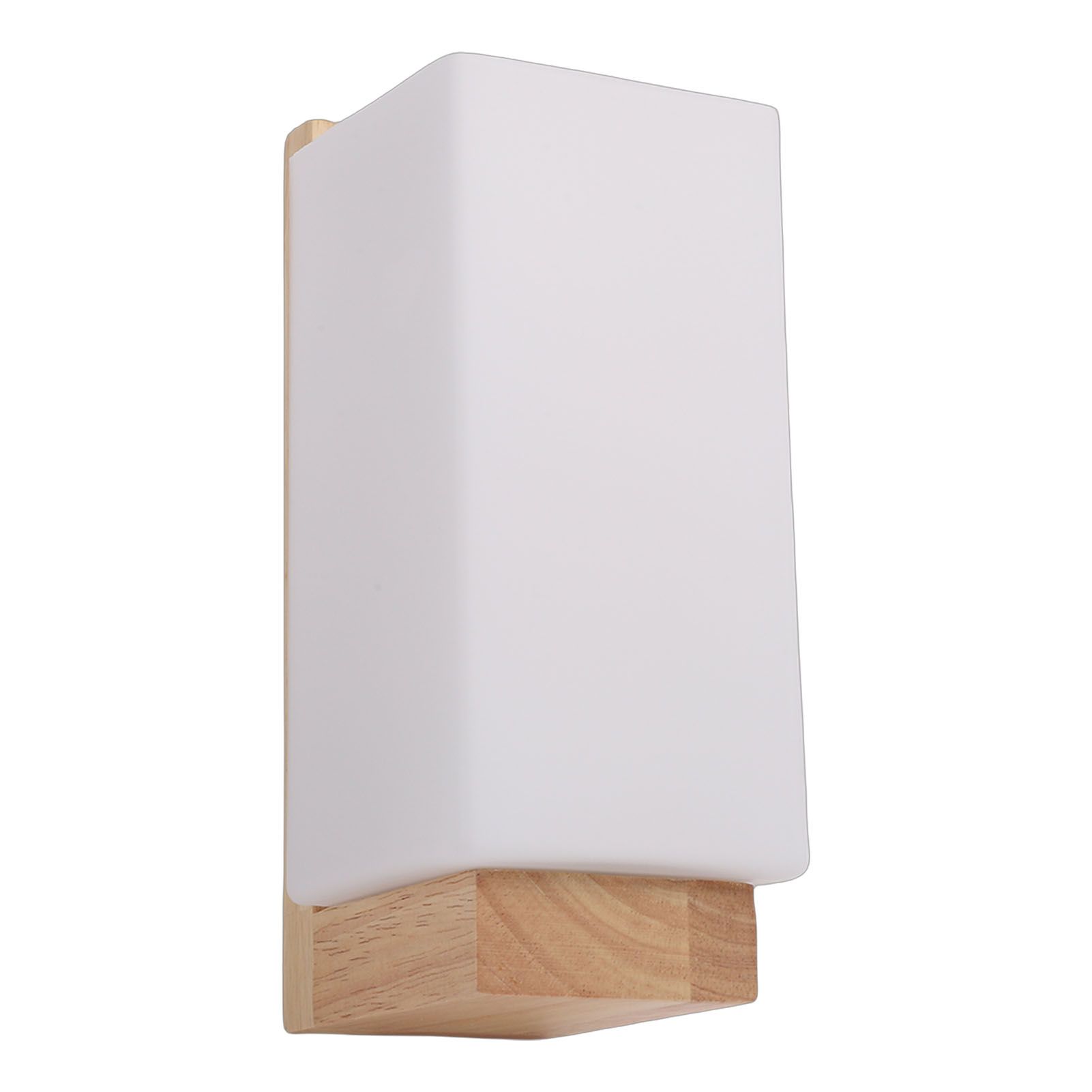 Wood Wall Lamp LED Japanese Style Dimmable Wall Sconce for Hallway Balcony view 11