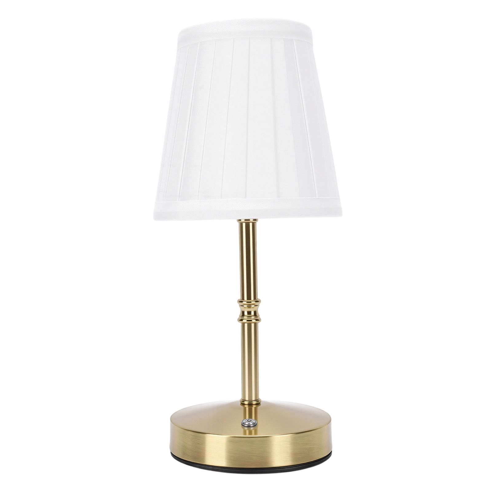 Cordless LED Table Lamp USB Touch Control Dimmable Fabric Shade Table Lamp for view 8