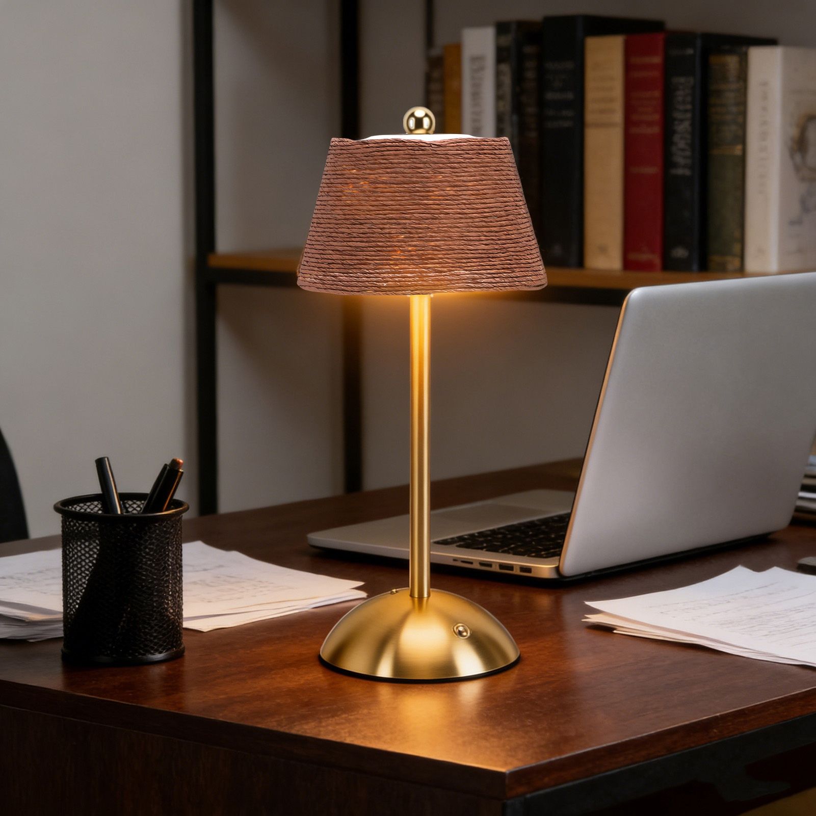 Cordless Table Lamp 1200mAh USB Battery Operated 3 Color Stepless Dimming view 11